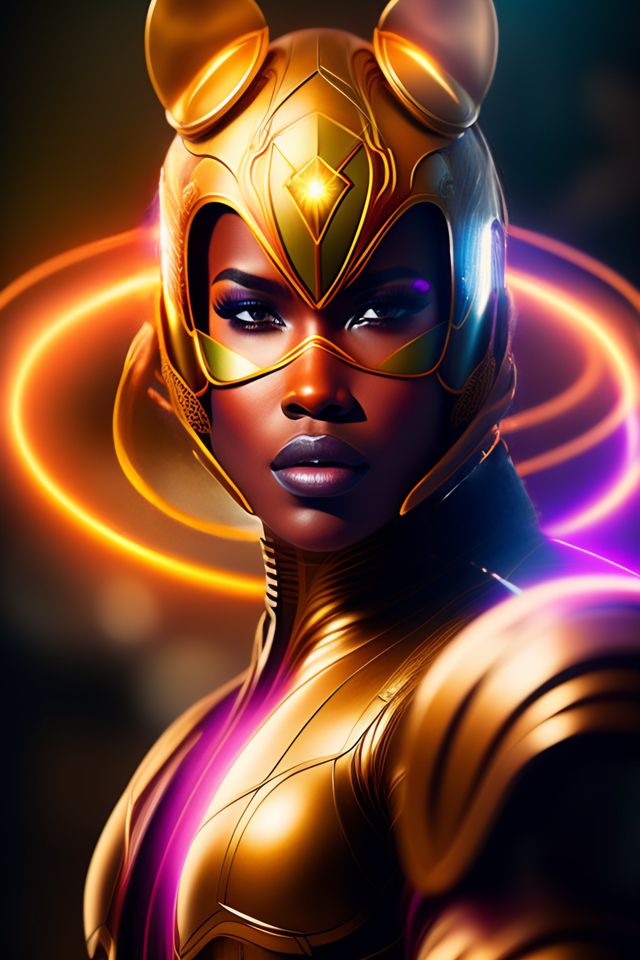 Lexica - A highly advanced superhero with powers of god