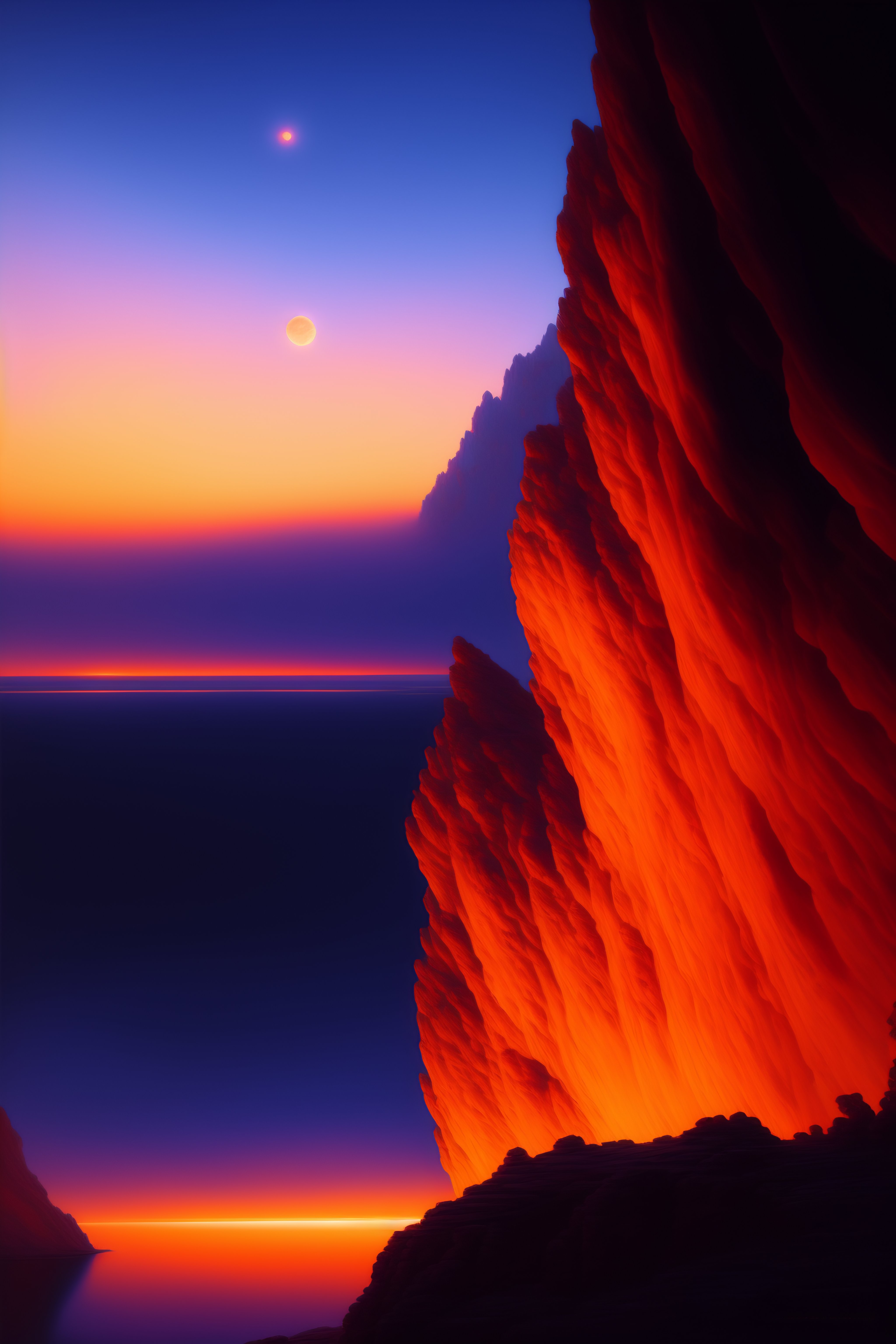 Lexica - Unimaginable infrared twilight, detailed, centered, digital ...