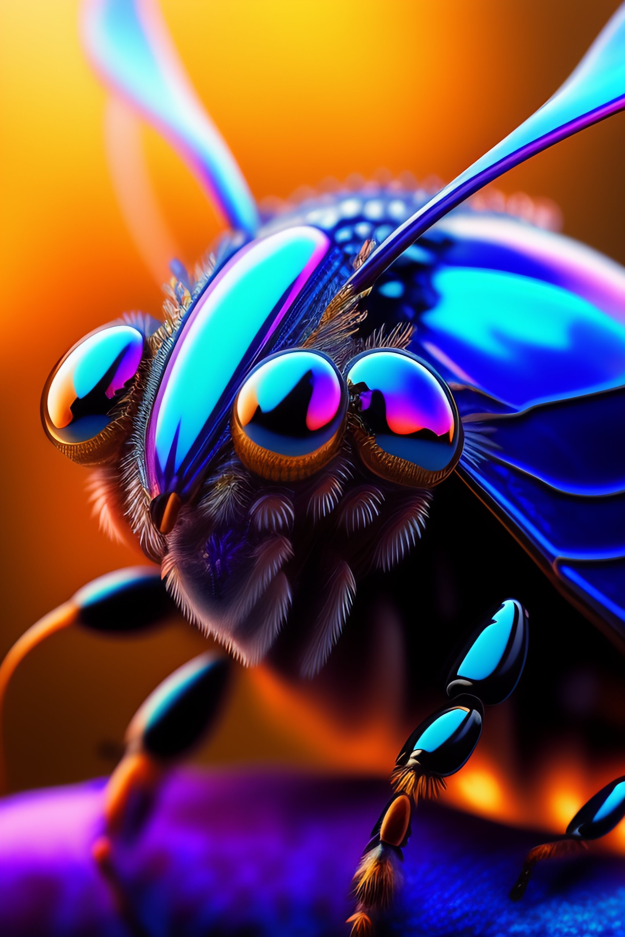 Lexica - Prediter, Iridescent, flying insect, scales, wings, blues ...