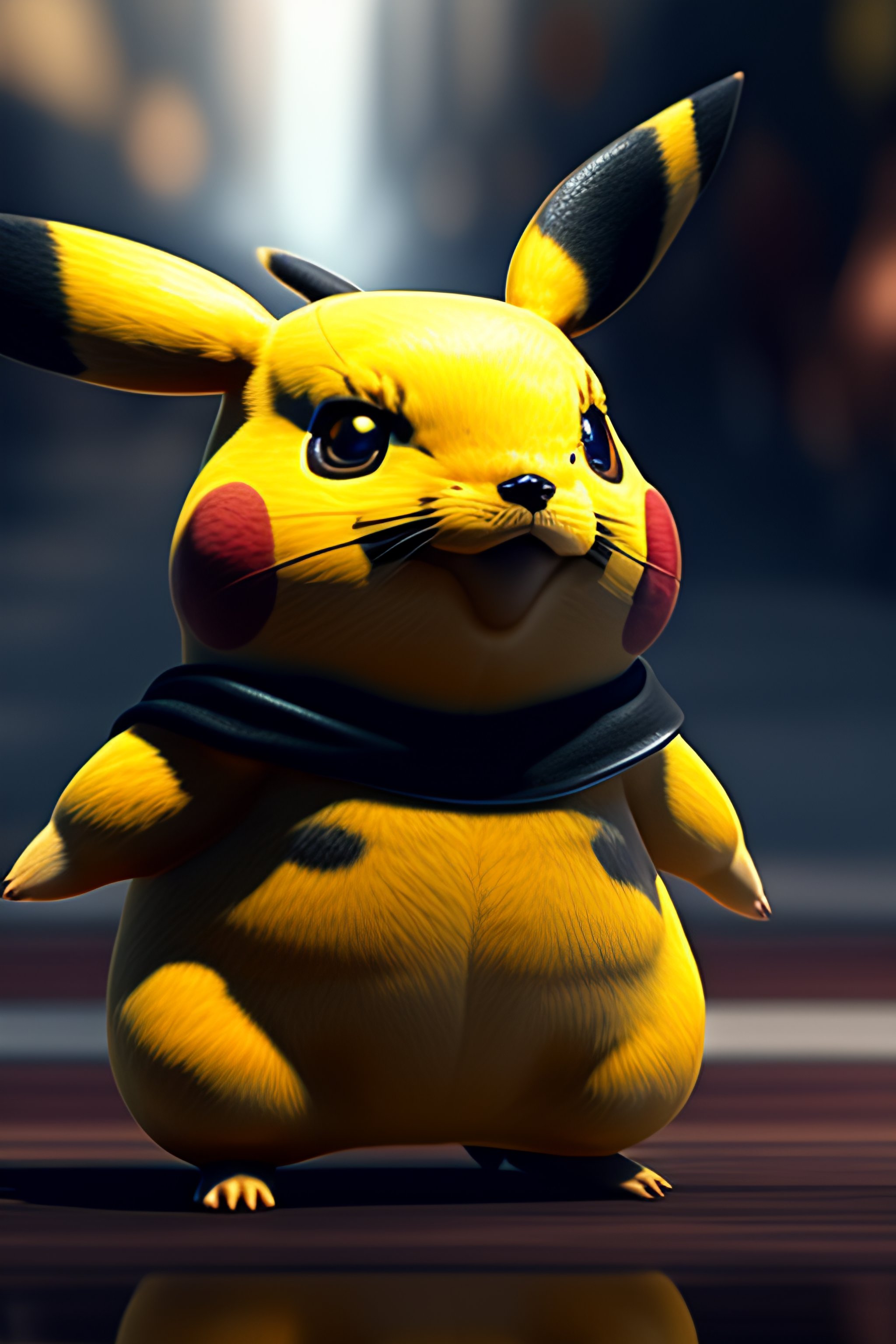 Lexica - Realistic Pikachu, 8K