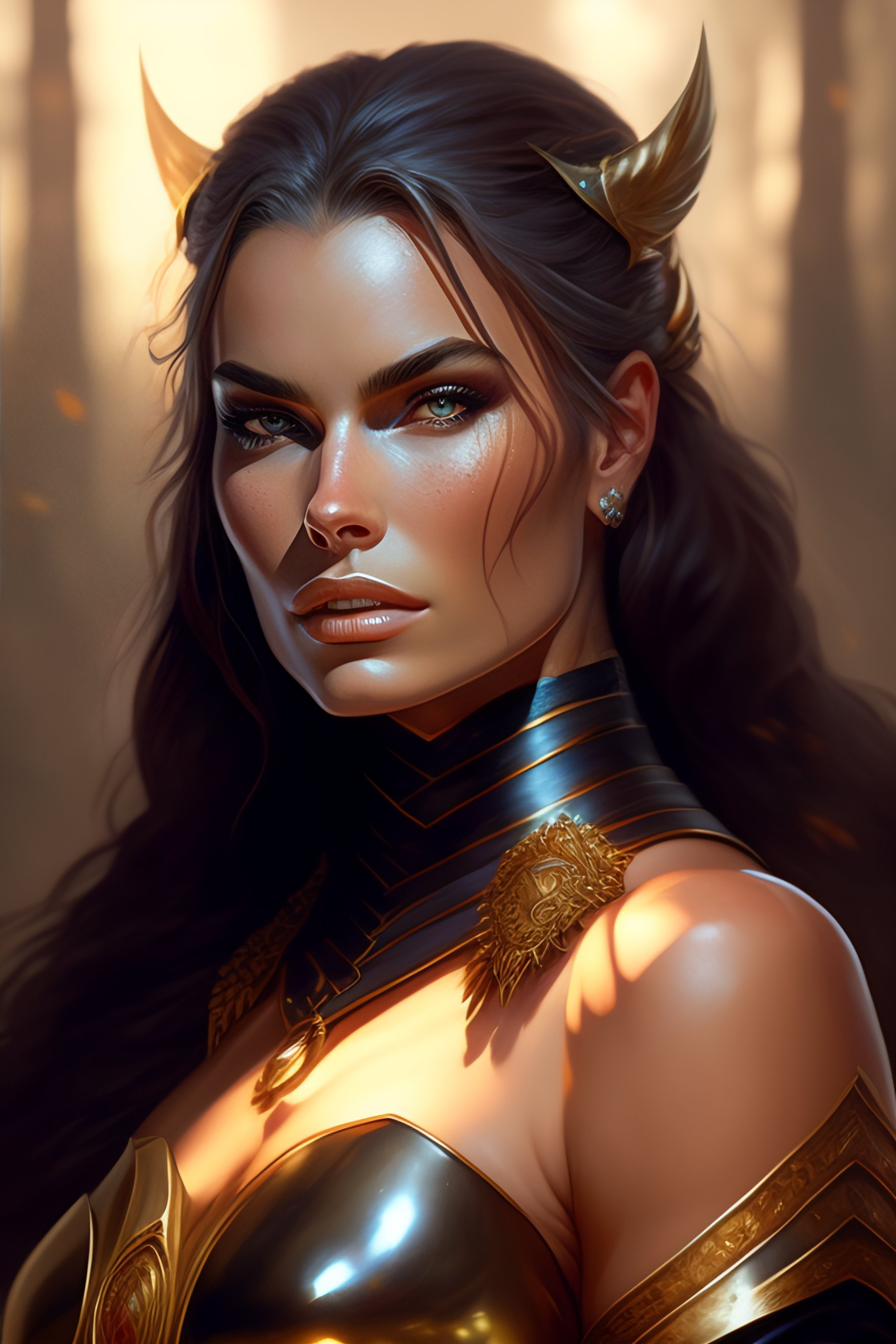 Lexica - Berserker portrait, d&d style, fantasy, photorealistic, highly ...