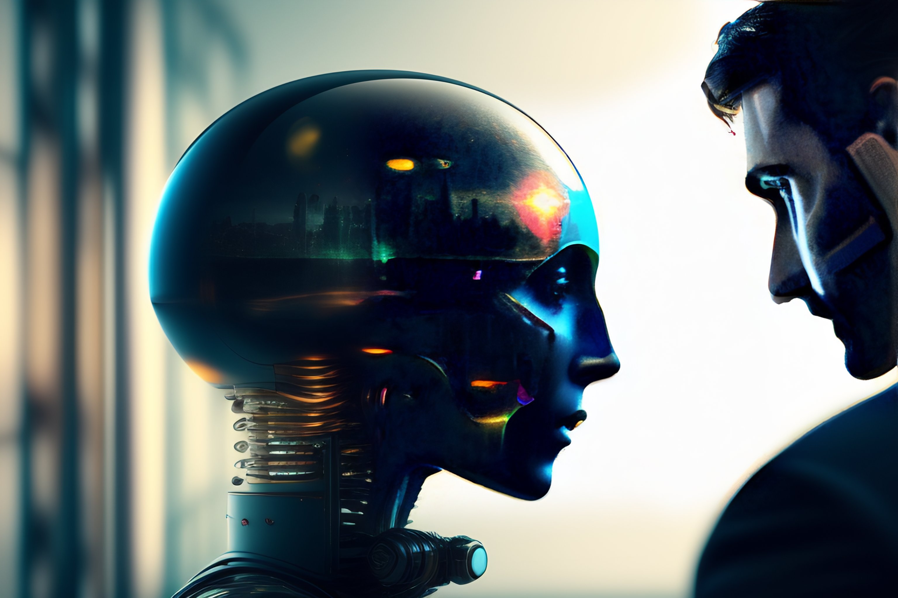 Lexica - Artificial intelligence talking to human, creativity,