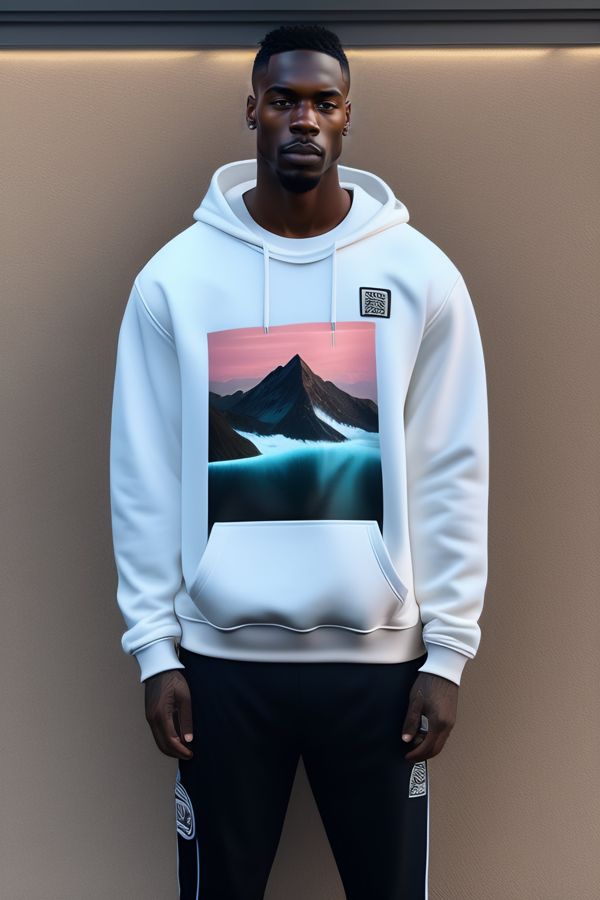 Off white surreal on sale hoodie