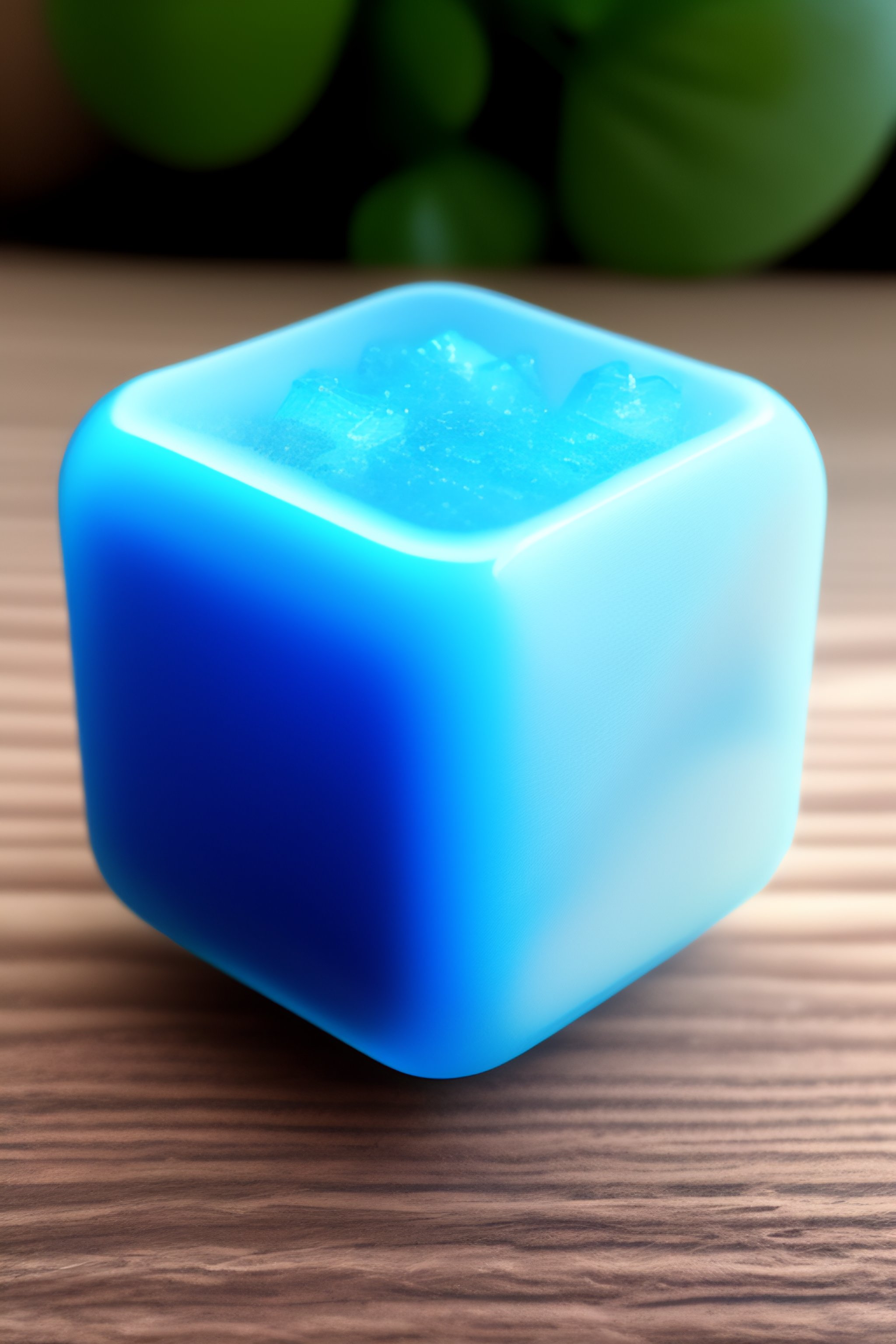 Lexica - Cube like body small made from water in the style of a pokemon