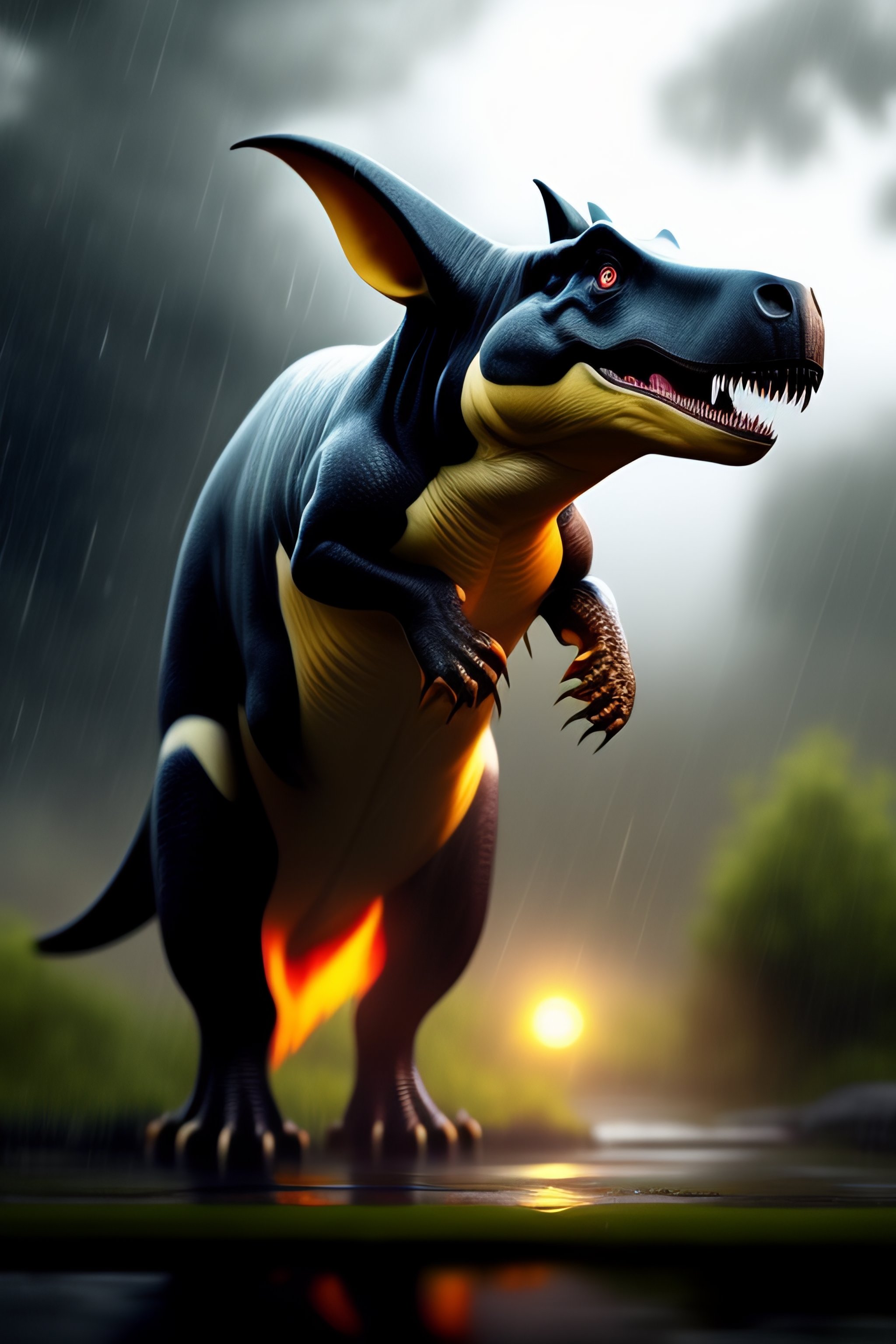 Pico Dino - Chrome's T-rex game reimagined