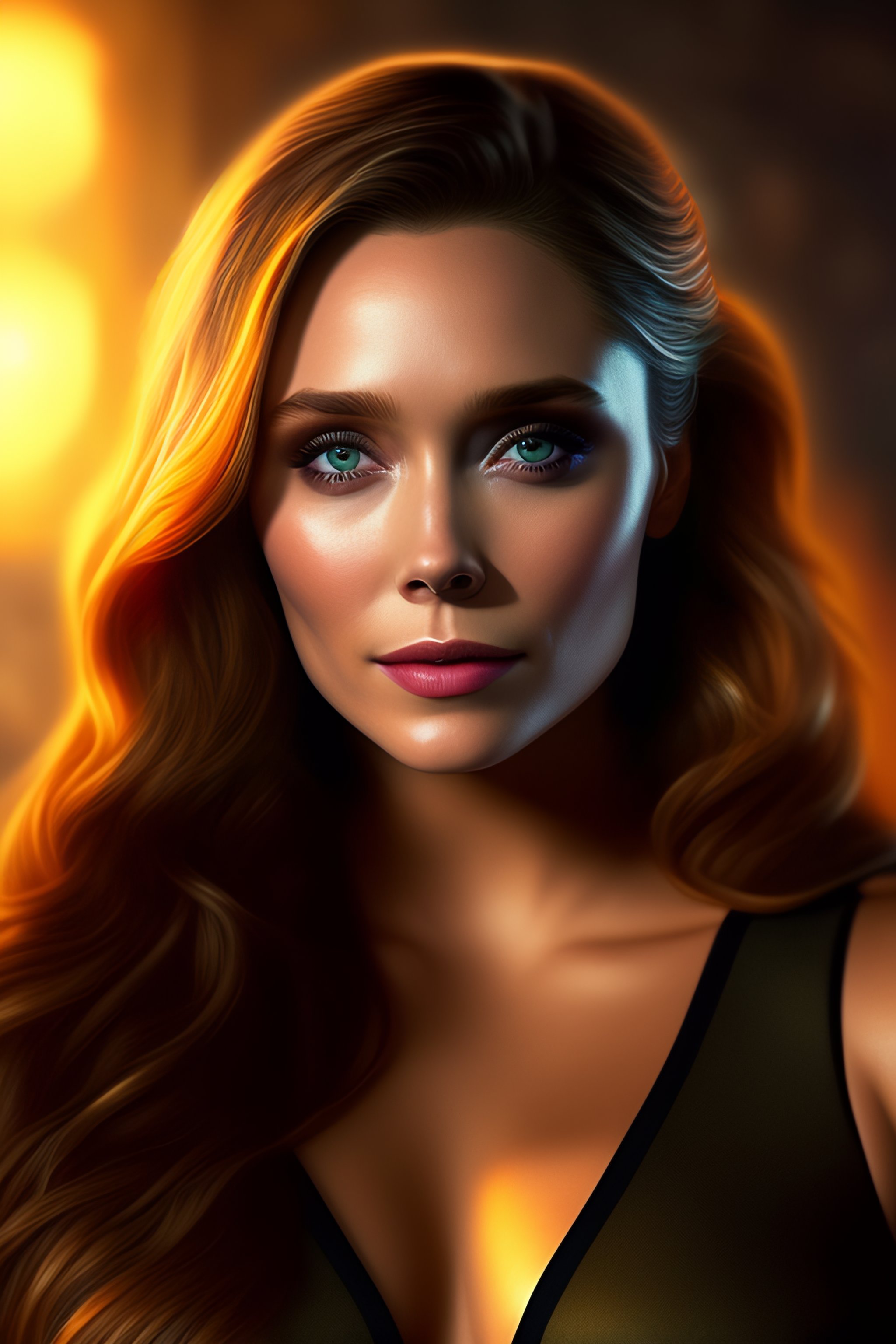 Lexica Elizabeth Olsen Is Lara Croft Sexy Glamour Realistic 32k Ultra Hd Cinematic Lighting 9319