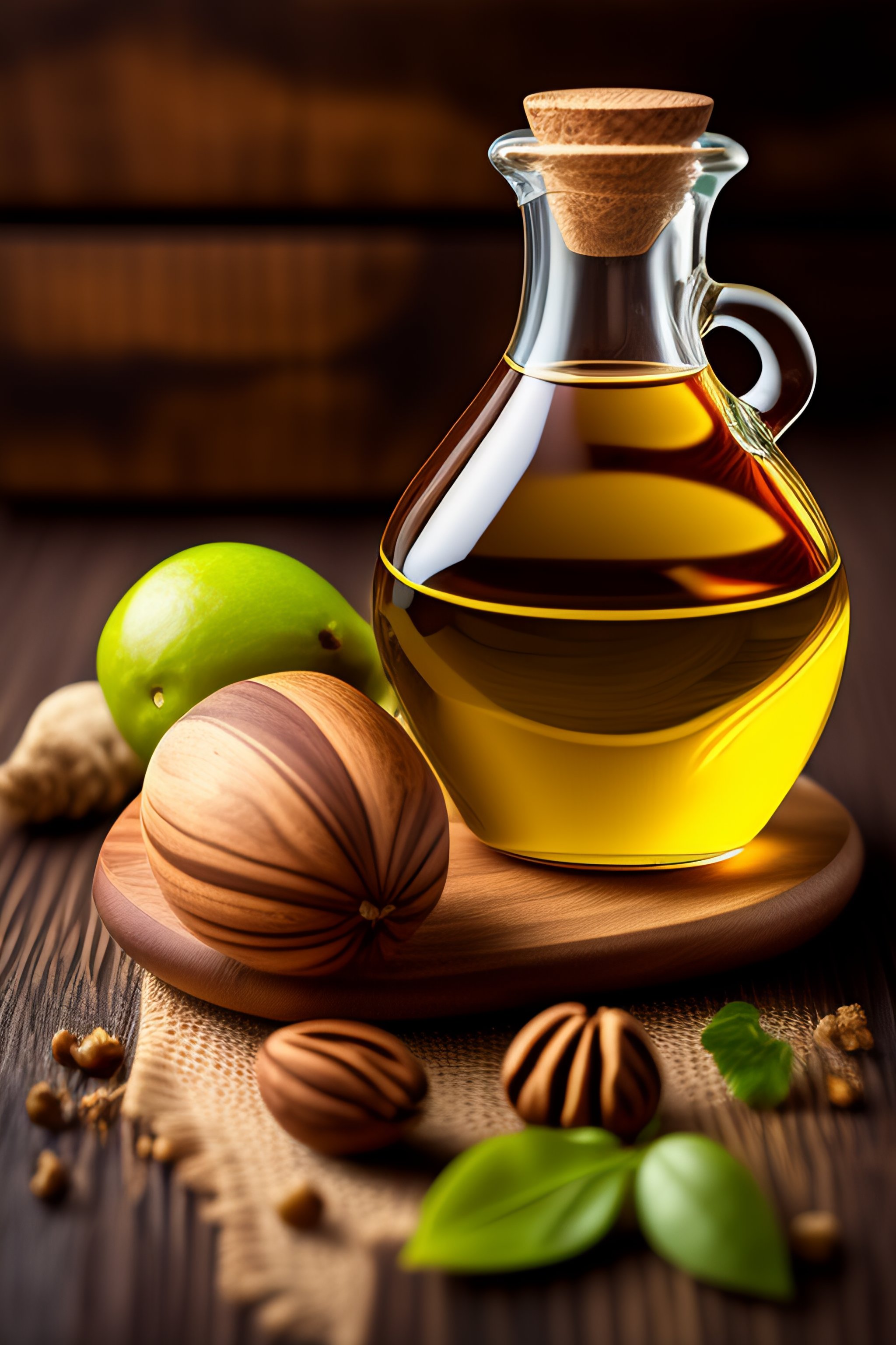 Lexica Walnut oil made from pure organic walnuts