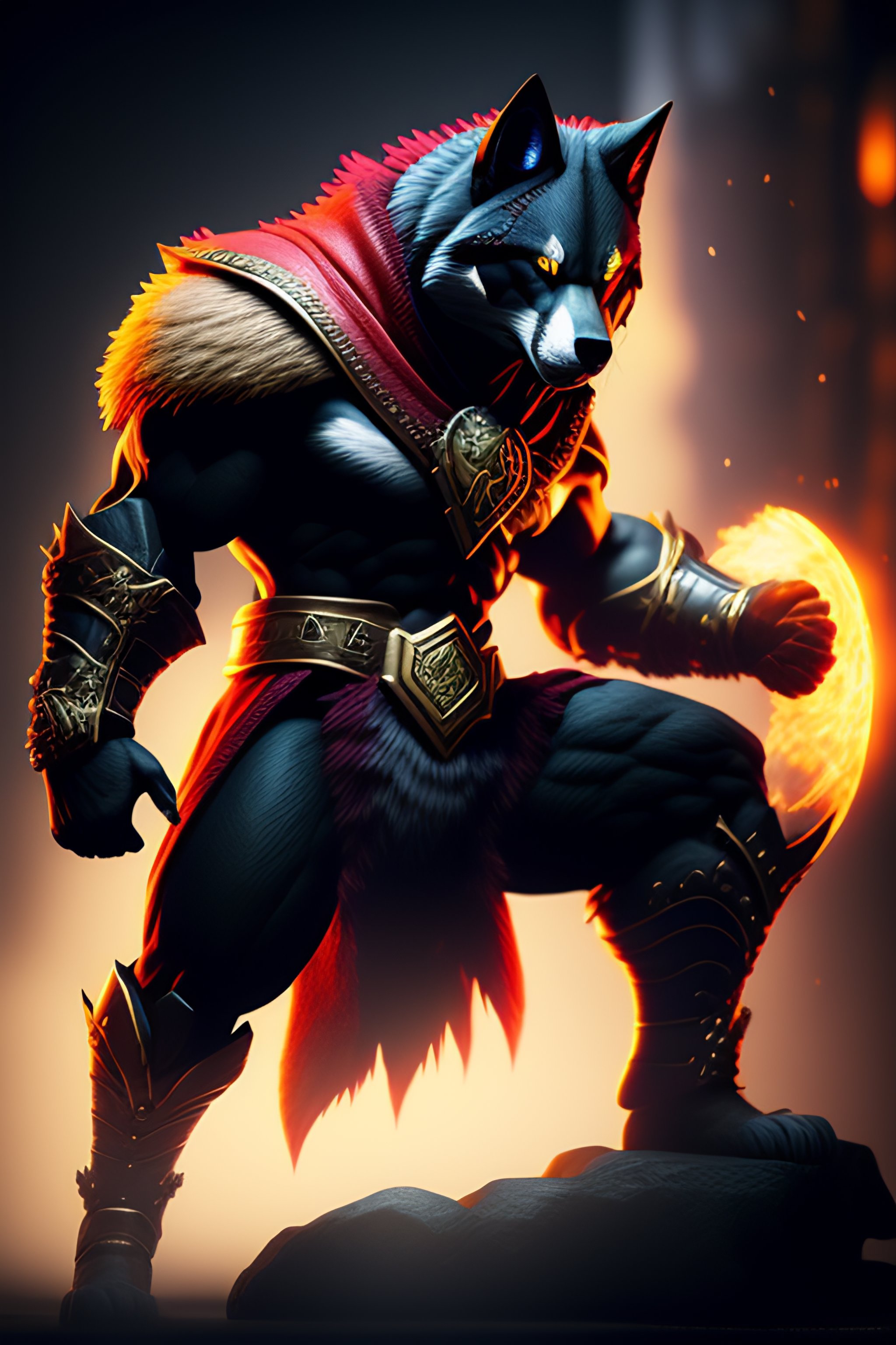 Lexica - Killer Instinct Wolf character