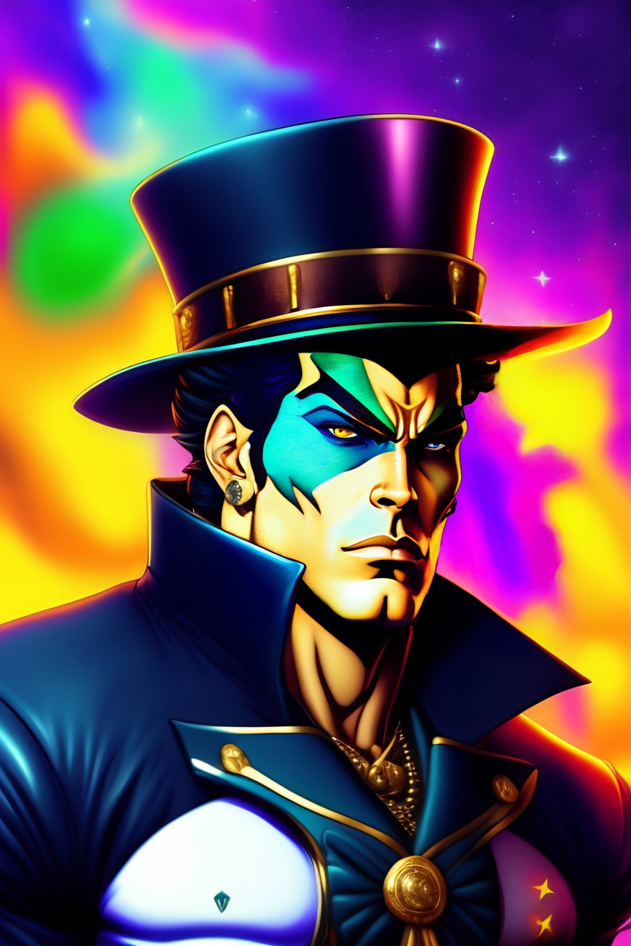 Jotaro Kujo and Star Platinum Romchik137 - Illustrations ART street