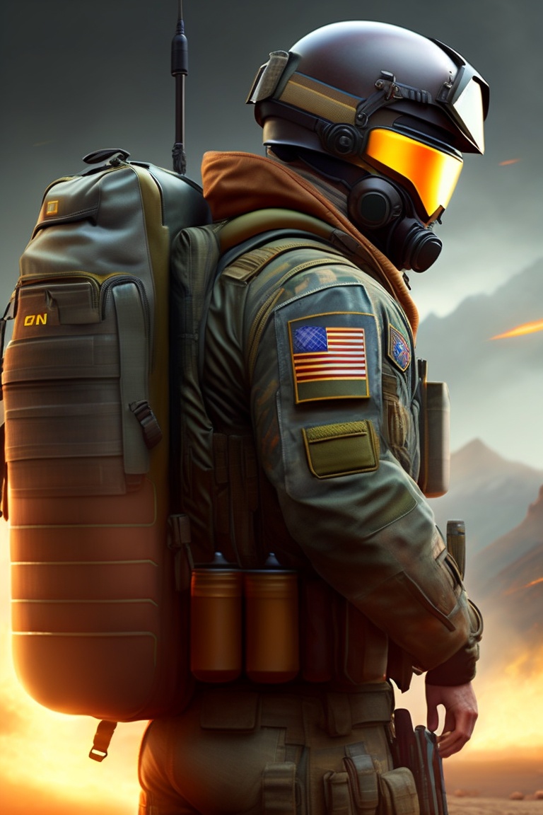 Lexica Special forces soldier in a acronym suit, character concept art, hyperrealistic, aaron