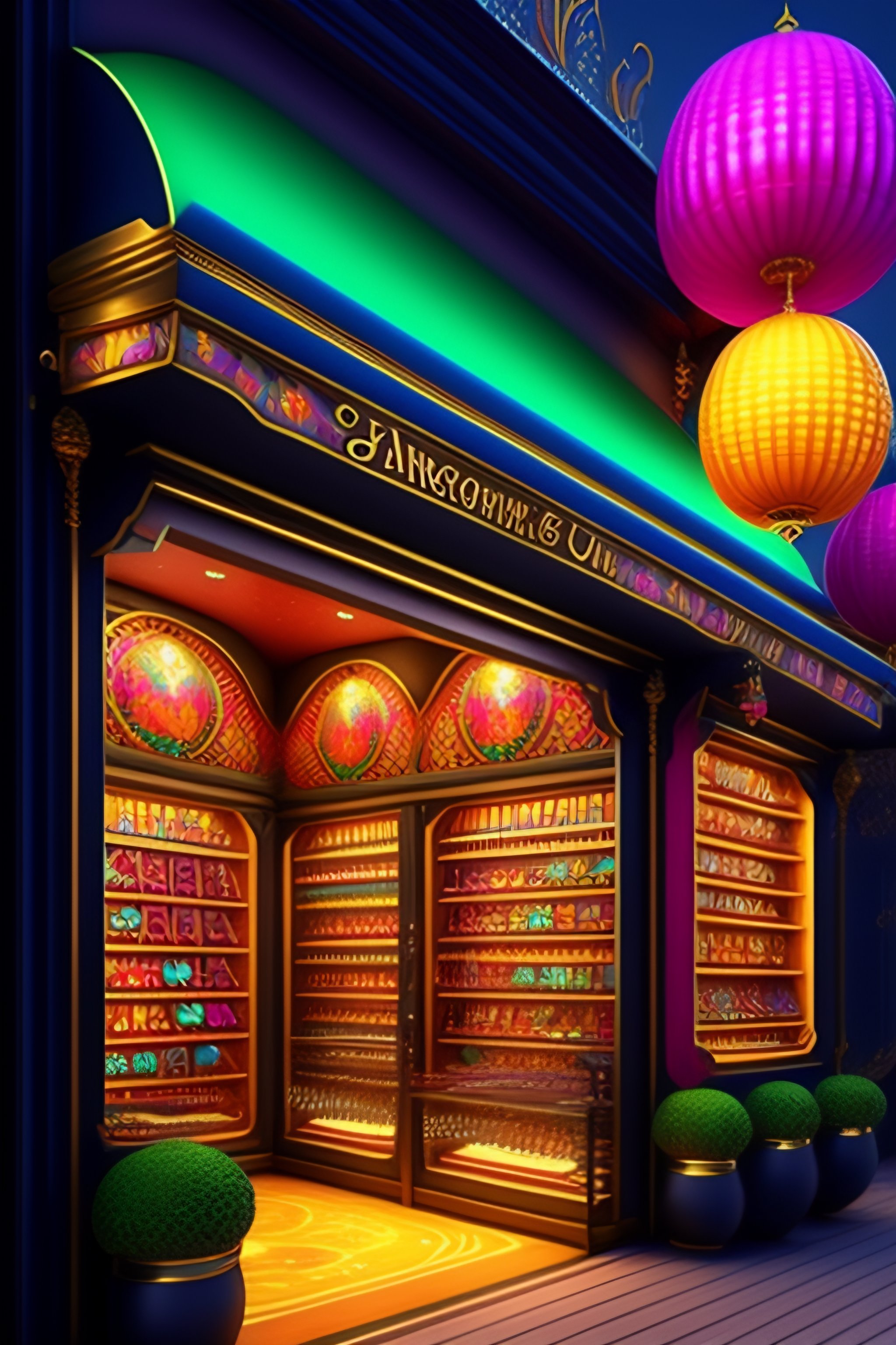Lexica - Colorful jewerly fantasy store
