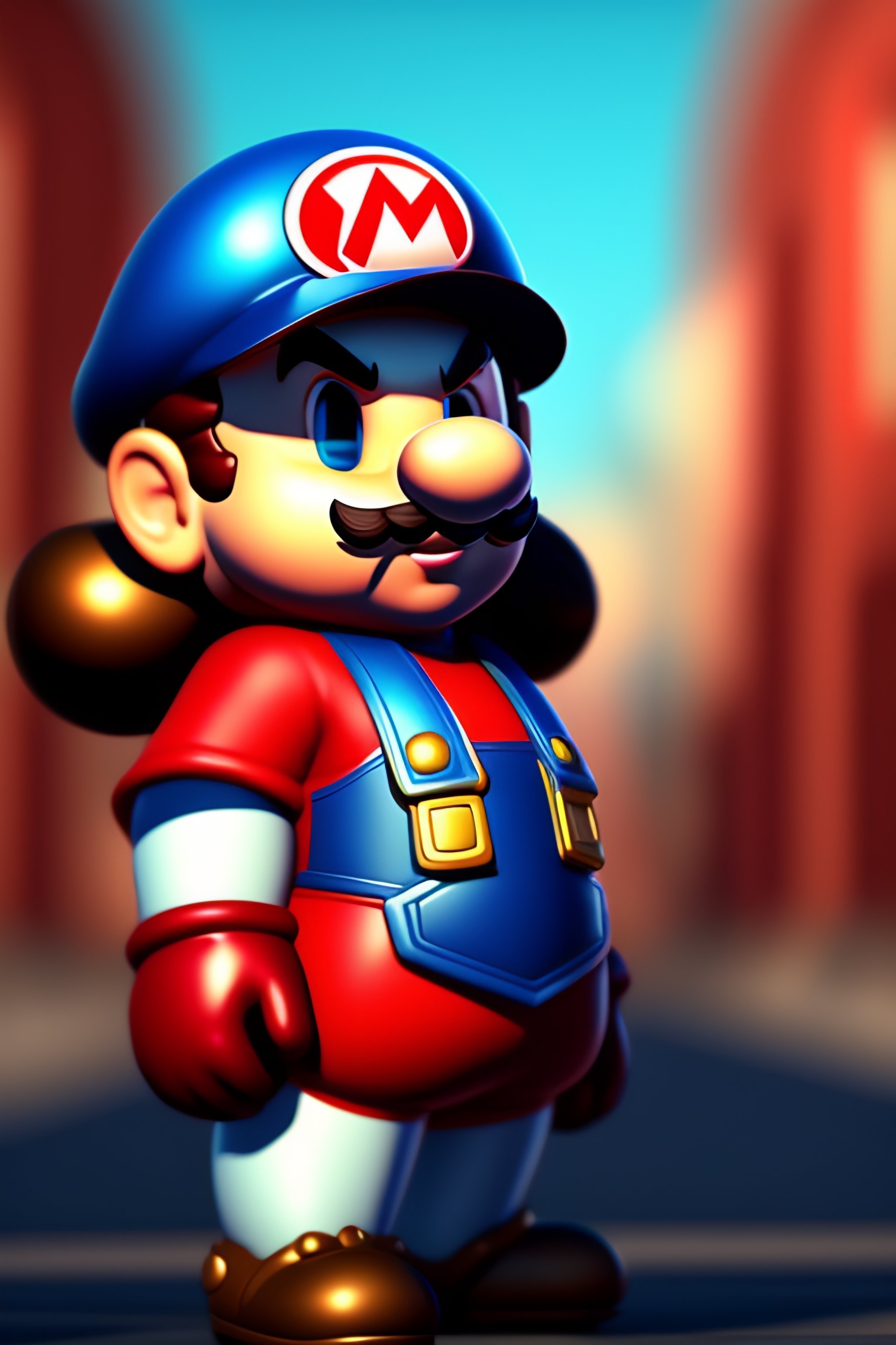 Lexica - A depiction of Mario as a female character, by Ahmed Hassan ...