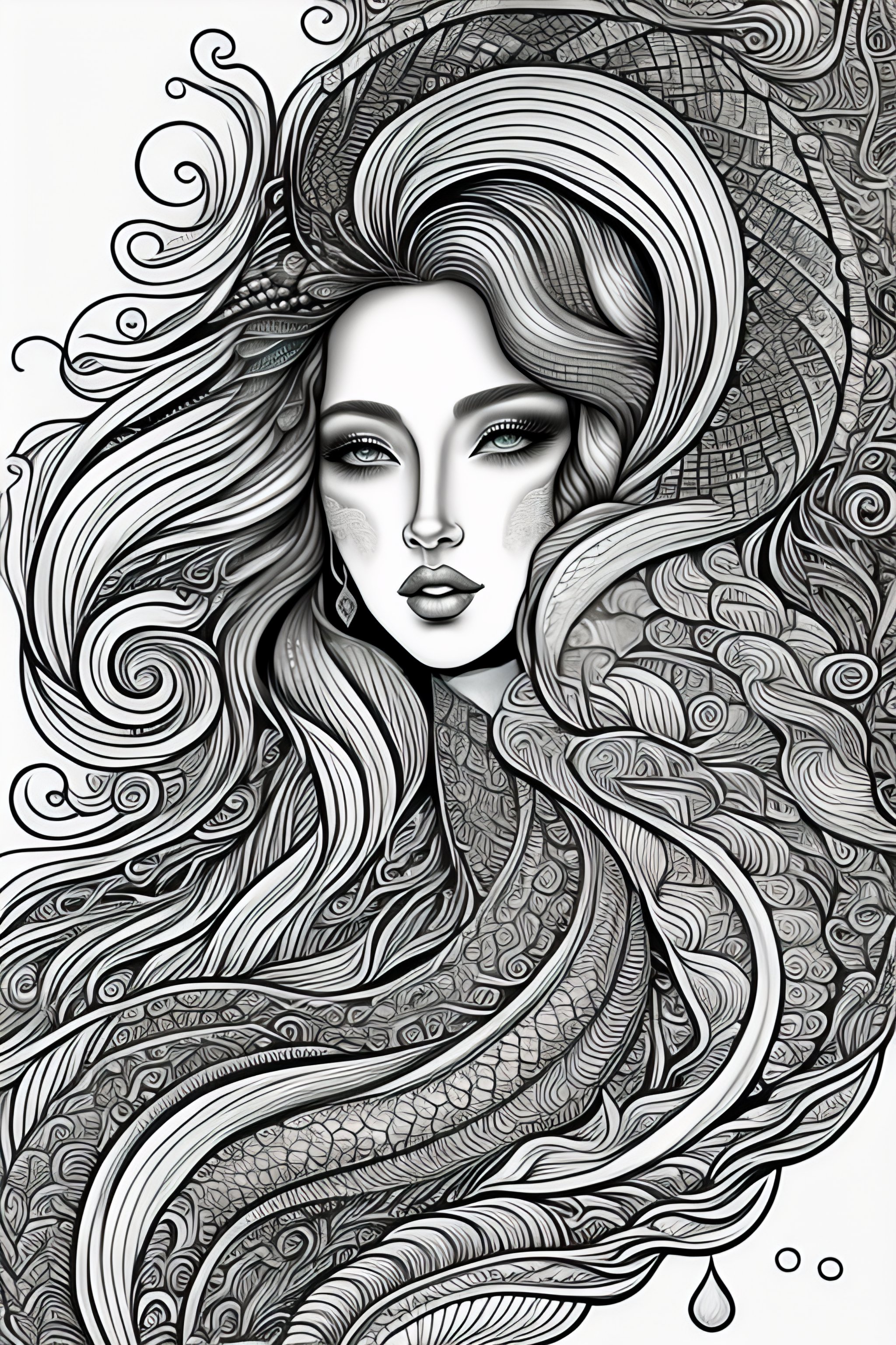 lexica-goddess-of-the-sea-is-a-coloring-page-featuring-a-detailed
