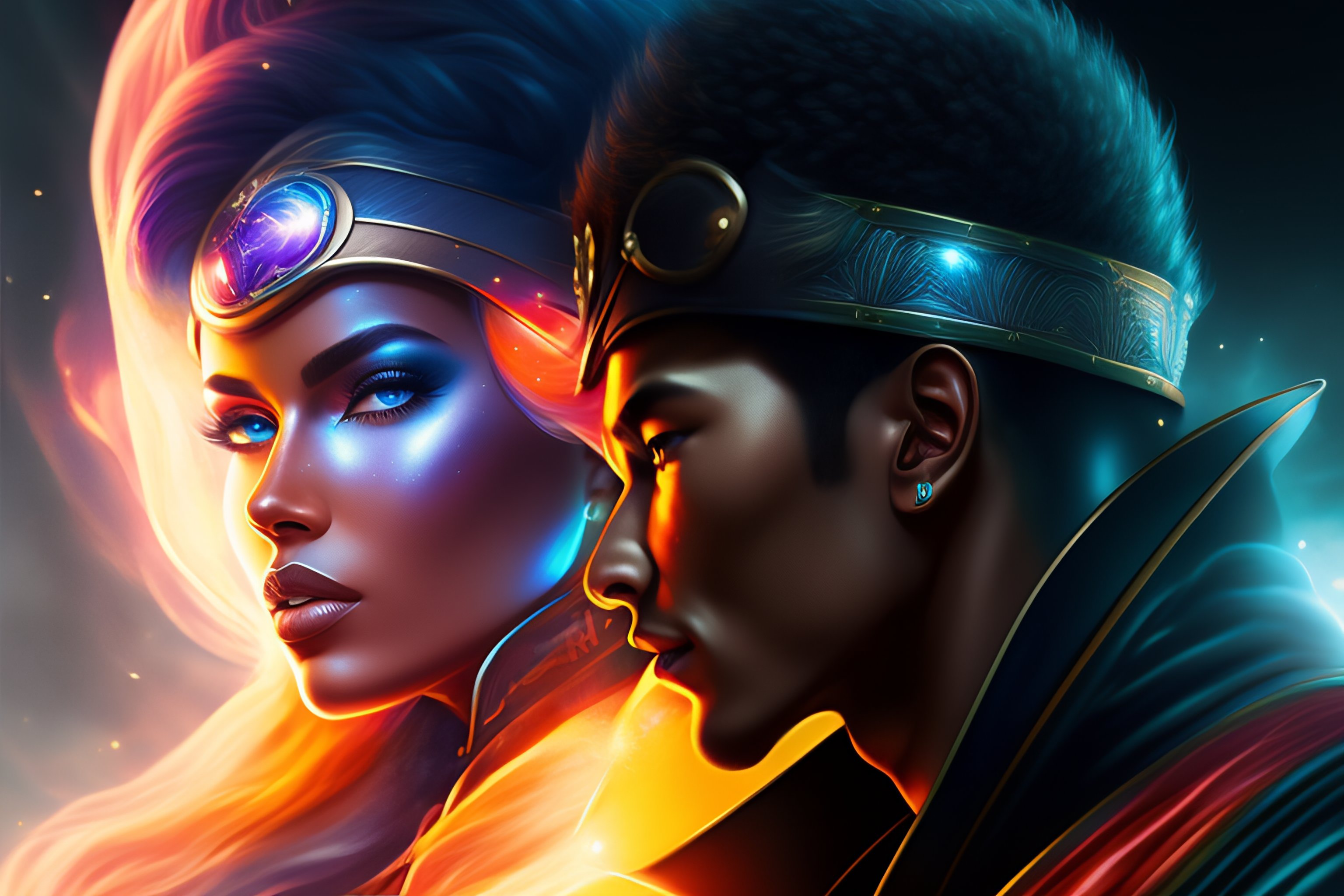 Lexica - Hero fight Digital painting Ultra detailed Futuristic psychic ...