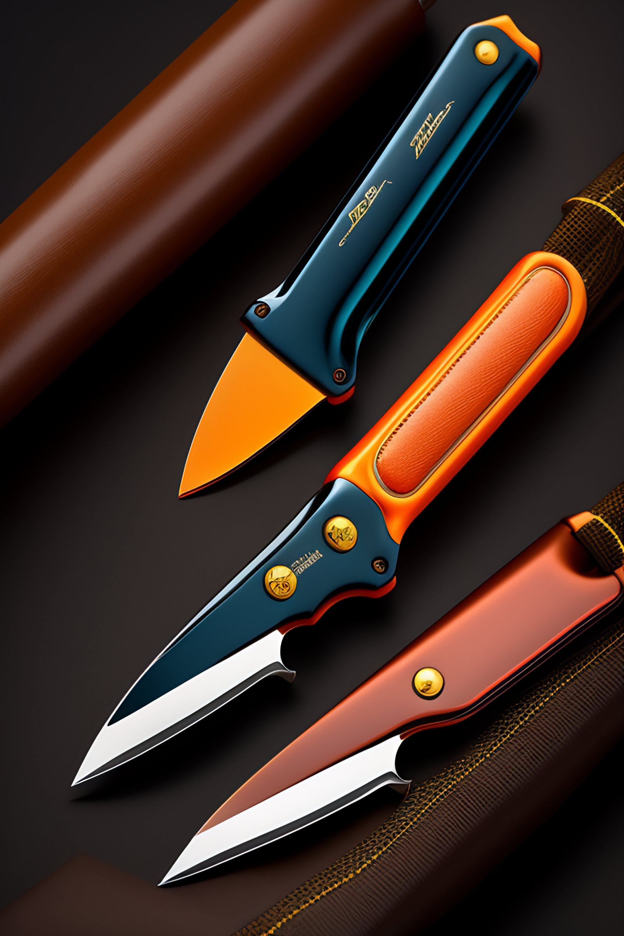 Lexica OKAPI foldable ratchet knife with blade shine