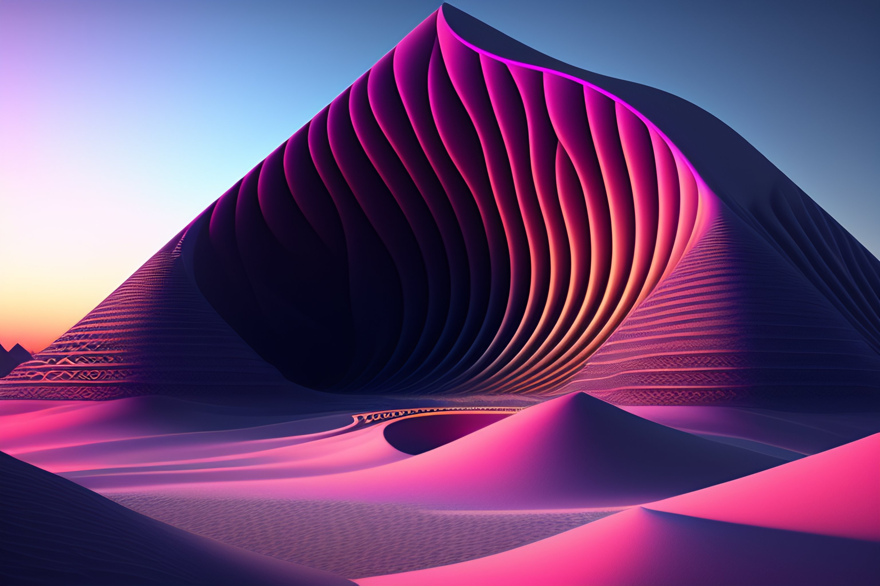 Lexica - The most psychedelic scene imaginable, intricate textures ...