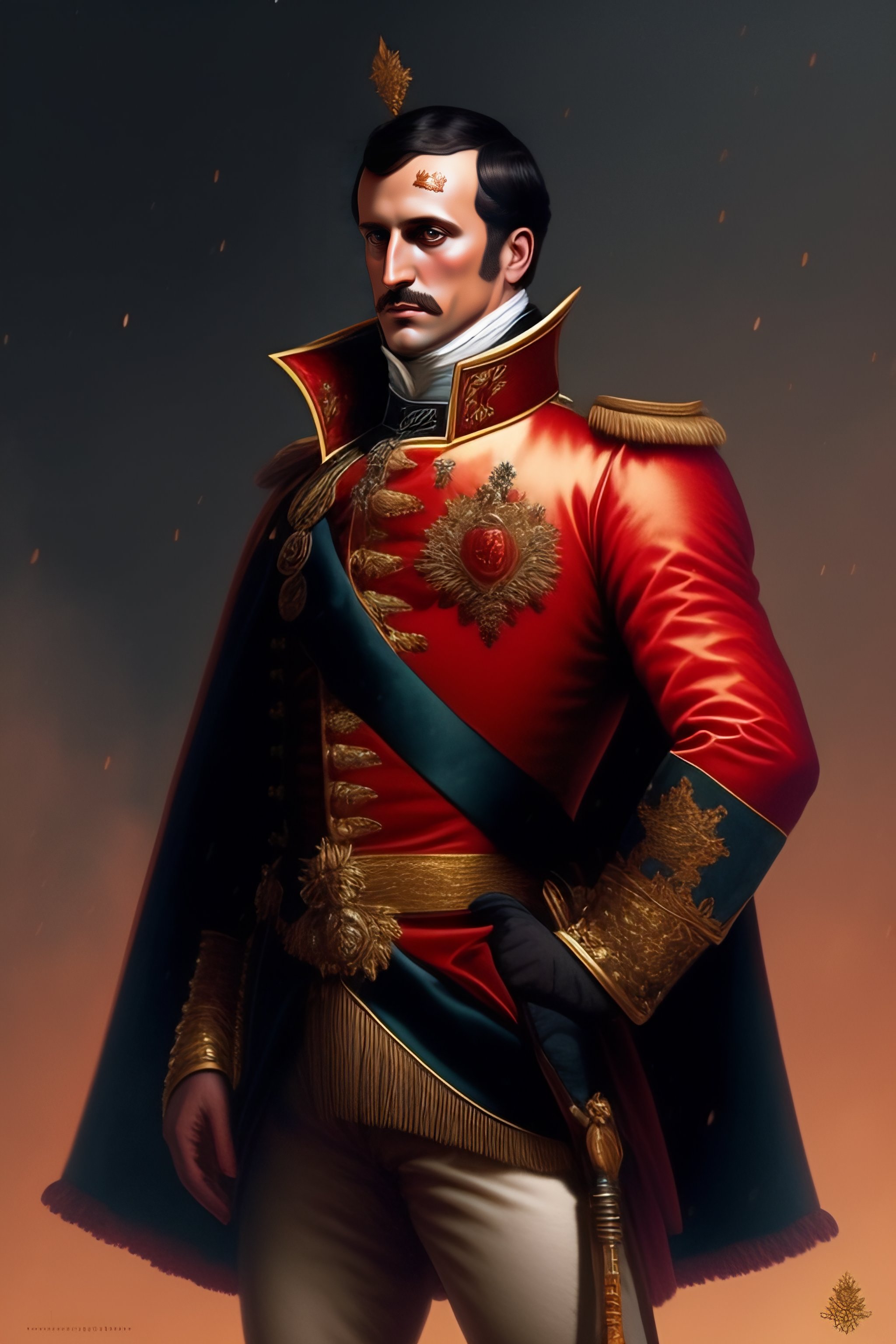 Lexica - Napoleon bonaparte as a darkest dungeon character