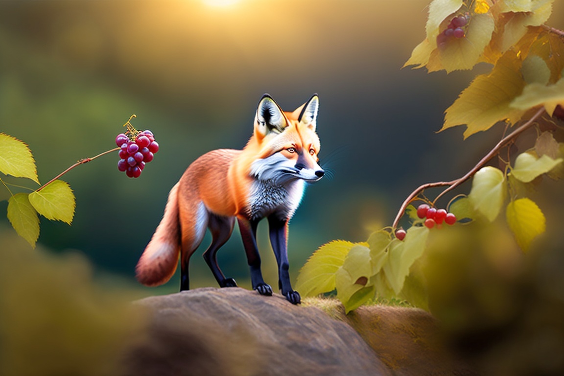 Lexica - In a lush forest, a greedy fox named Max desired more than he ...
