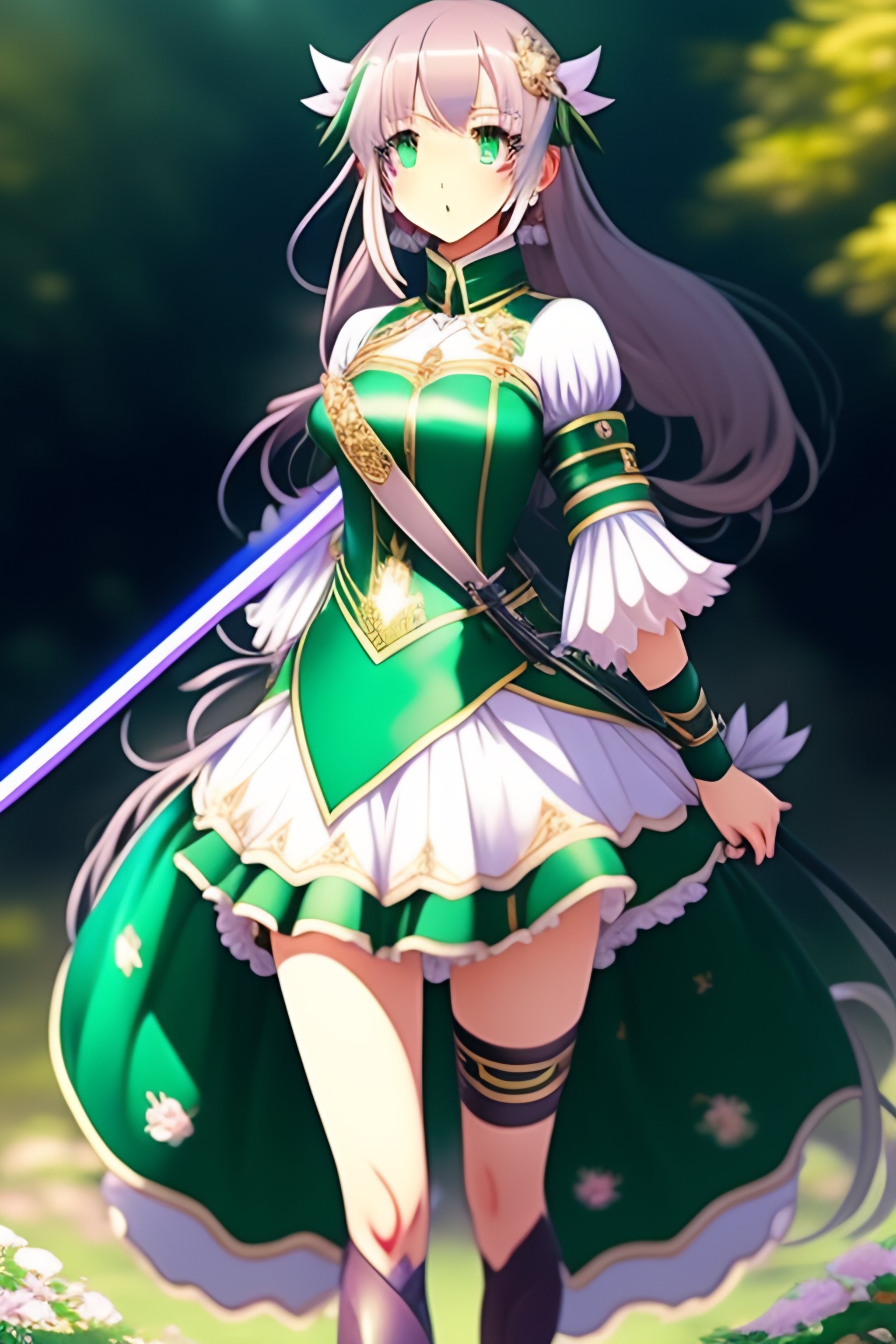 Lexica A fullbody photo of Aimi Hada vtuber like a genshin impact