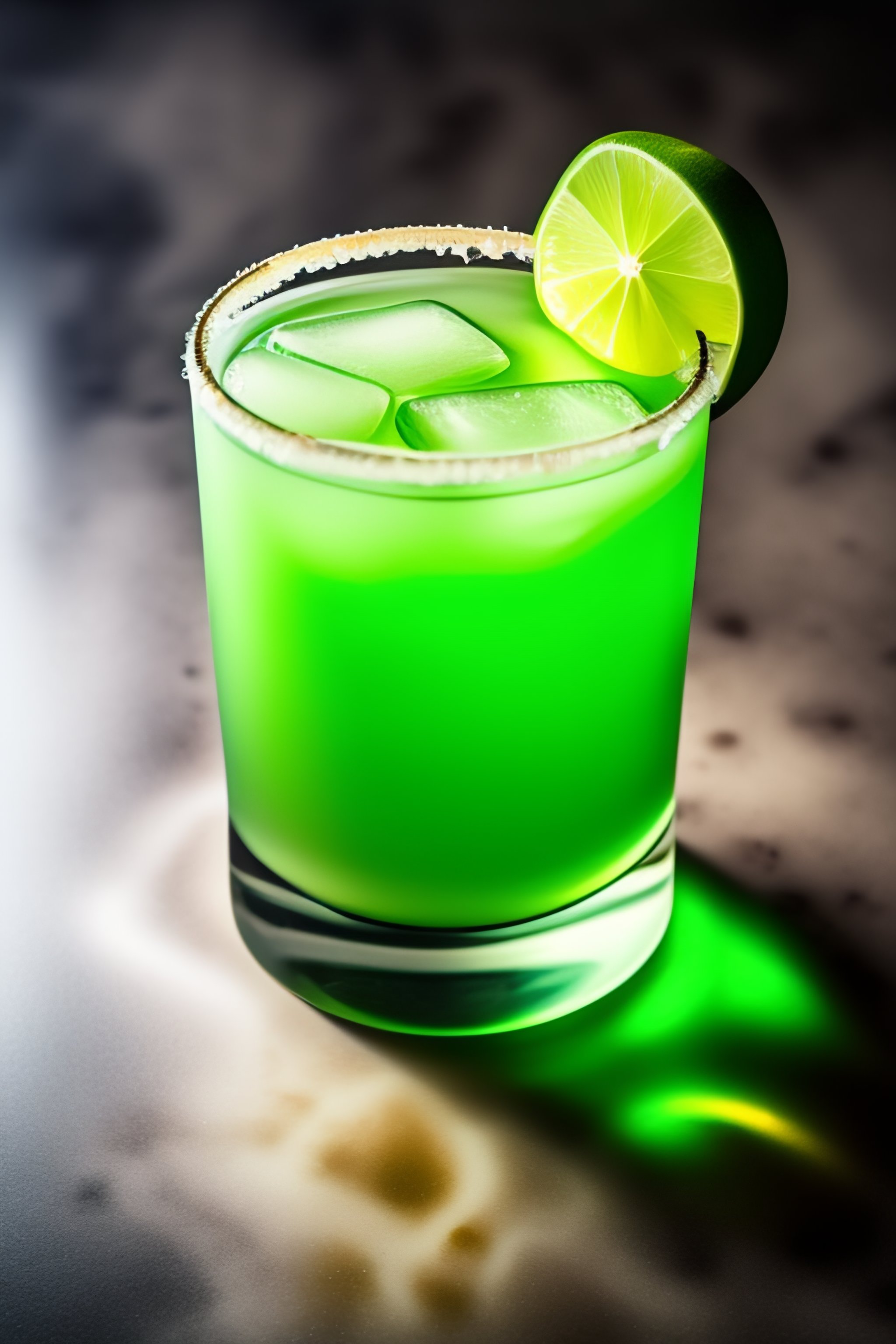 Lexica - A light green natural straw made from grass in a margarita ...