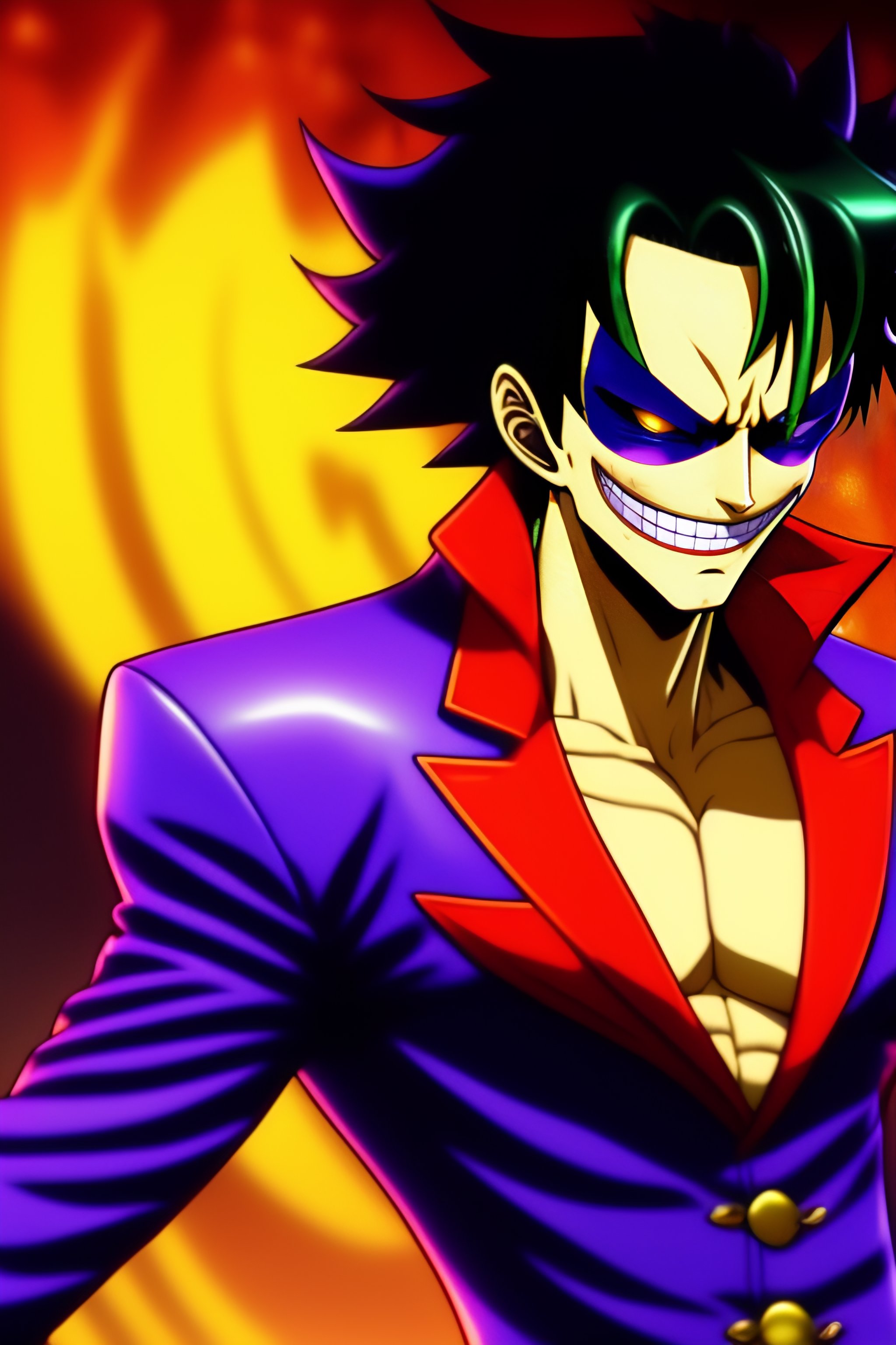 Lexica Joker as a character from one piece manga