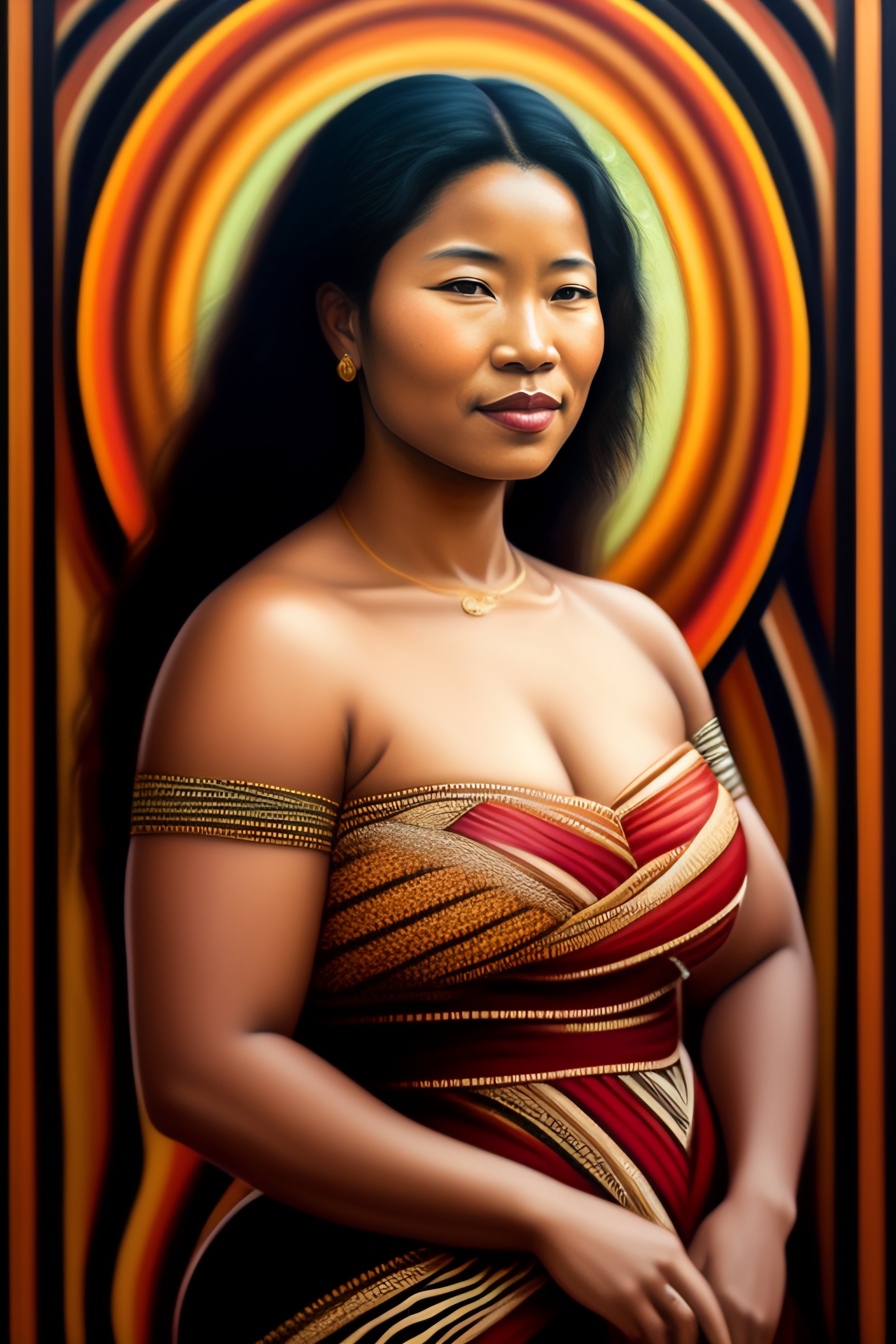 Lexica - Art hiper realists portraits of females, with different body ...
