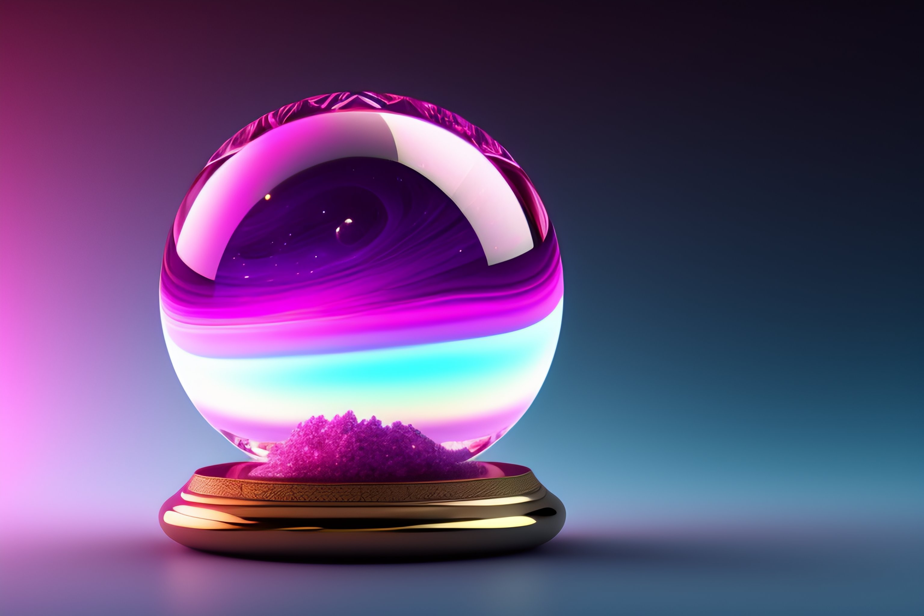 crystal ball art