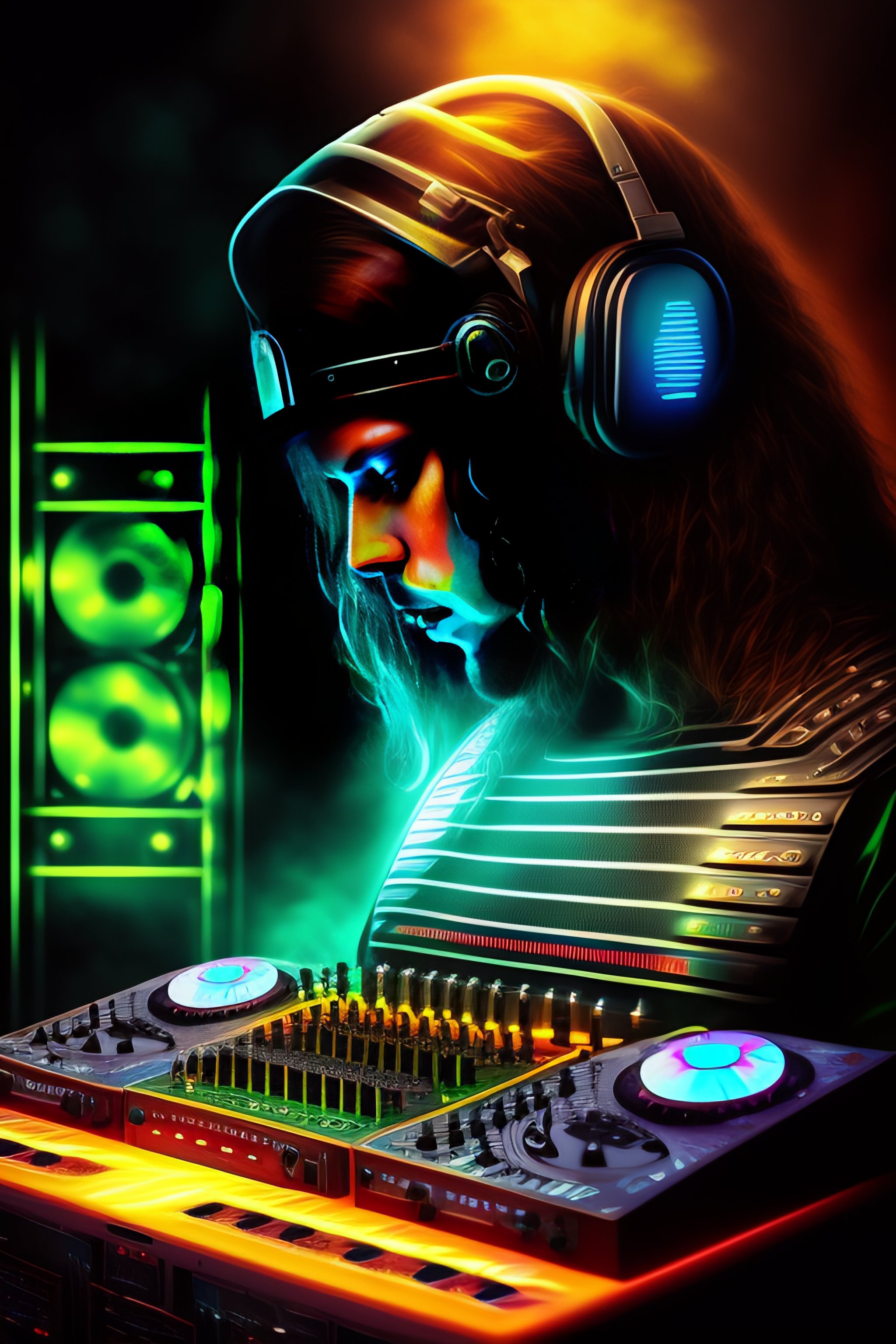Lexica - Dj mixing, terrible art, terrible drug addict,, no text, Mk ...