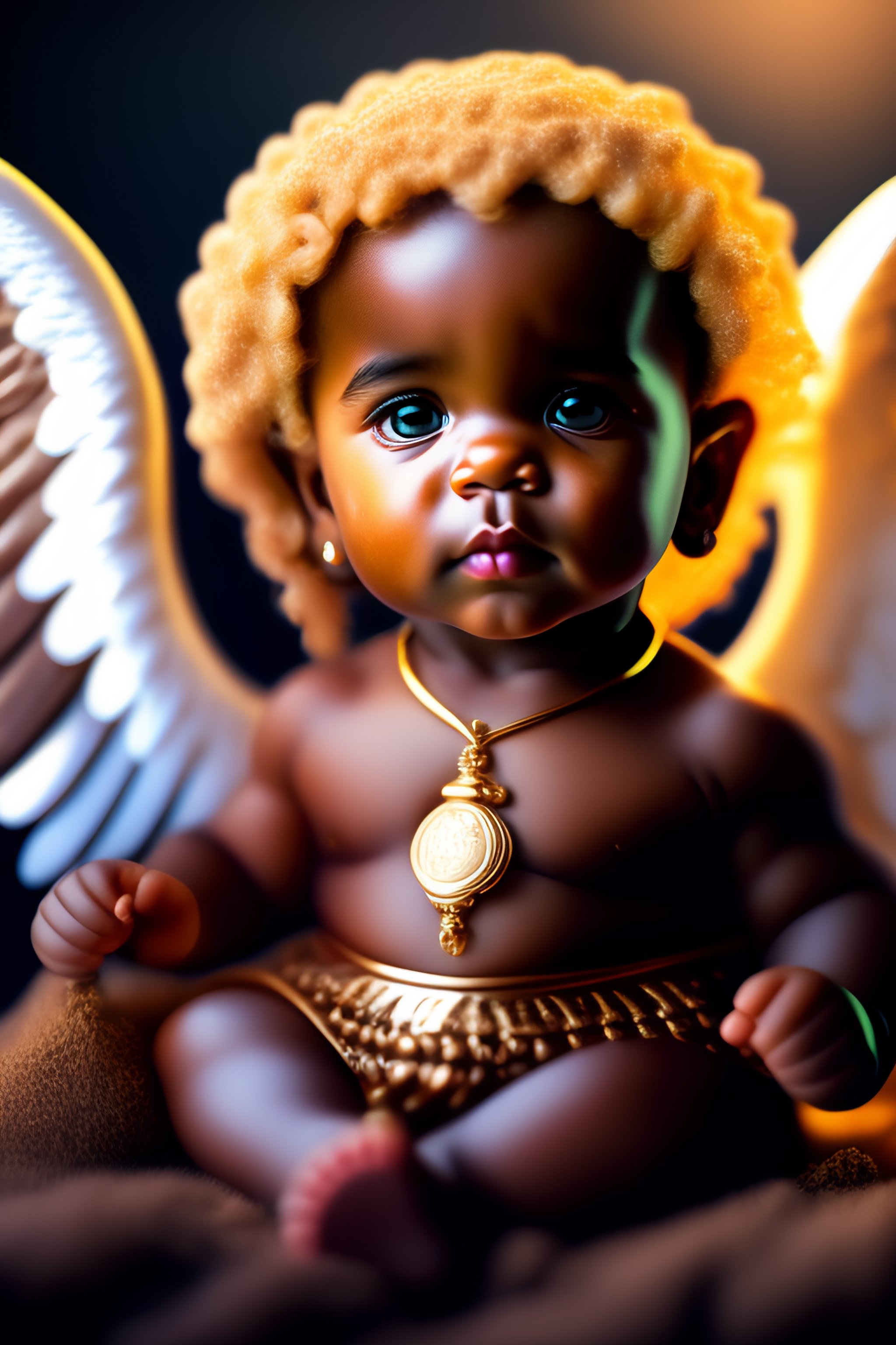 Ceramic African American Praying Angel Boy Figurine, Home Décor, Religious  Décor, Religious Gift, Church Décor, Baptism Gift | Michaels, image size:2048x3072