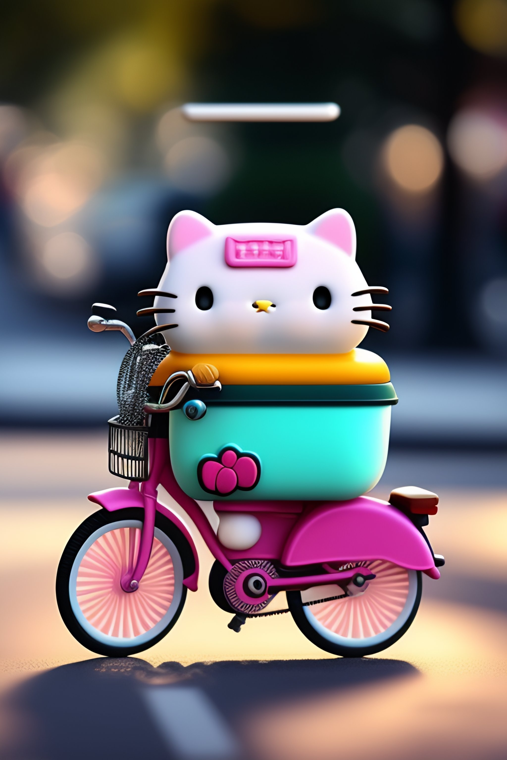 kitty bicycle
