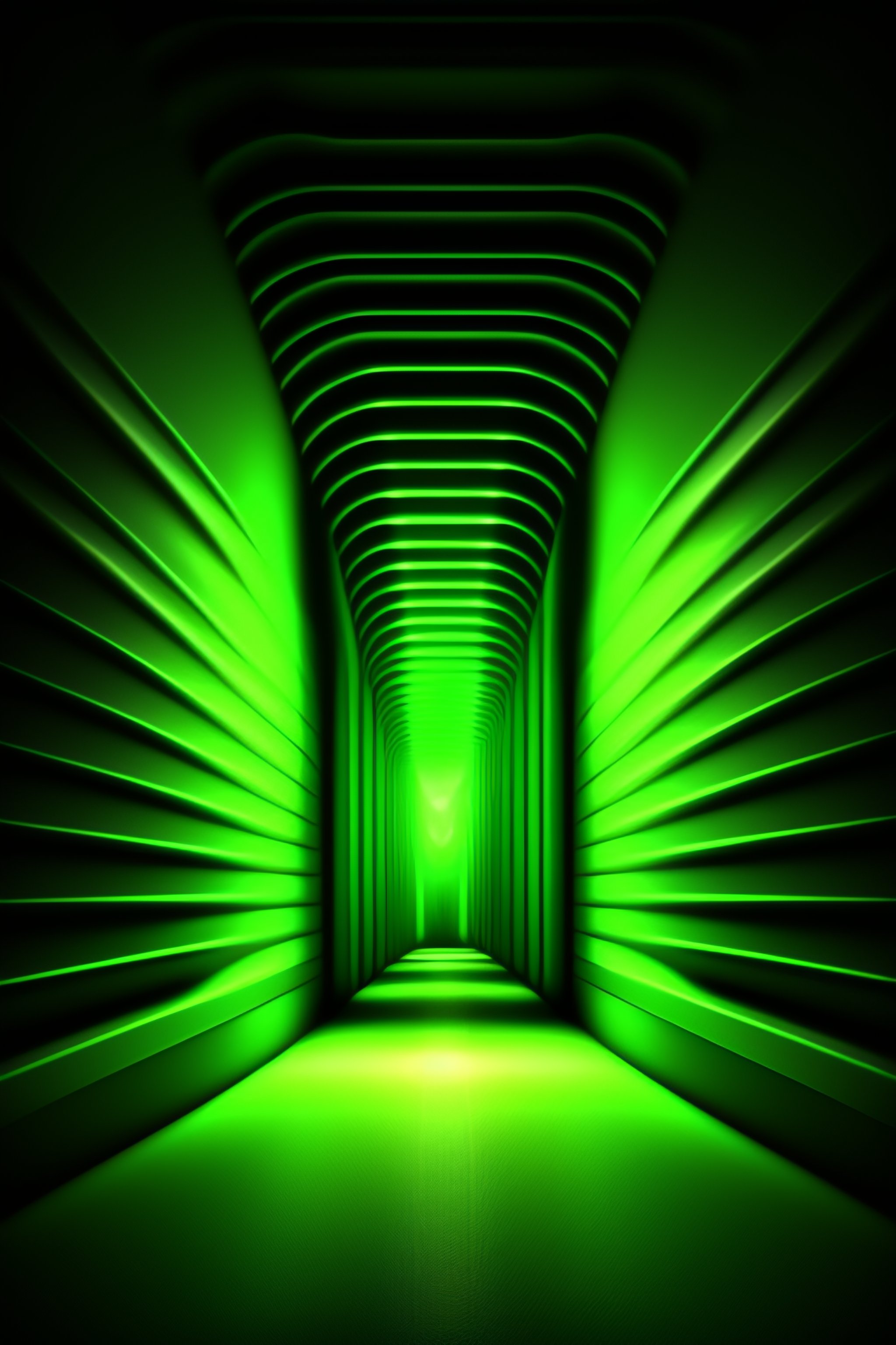 Lexica Wallpaper texture black background with cool green grid lines