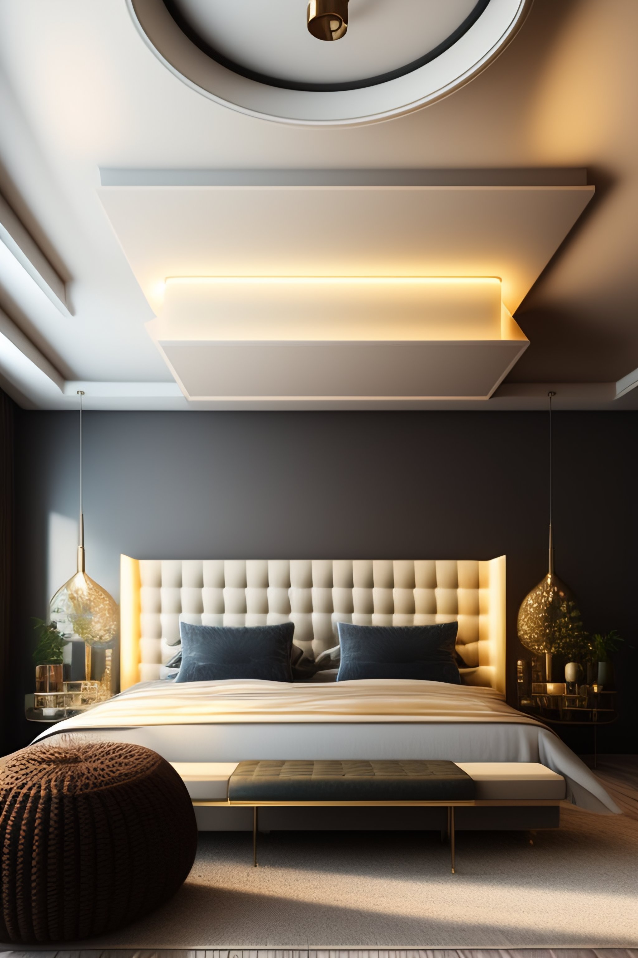 Lexica - Cozy beige main bedroom