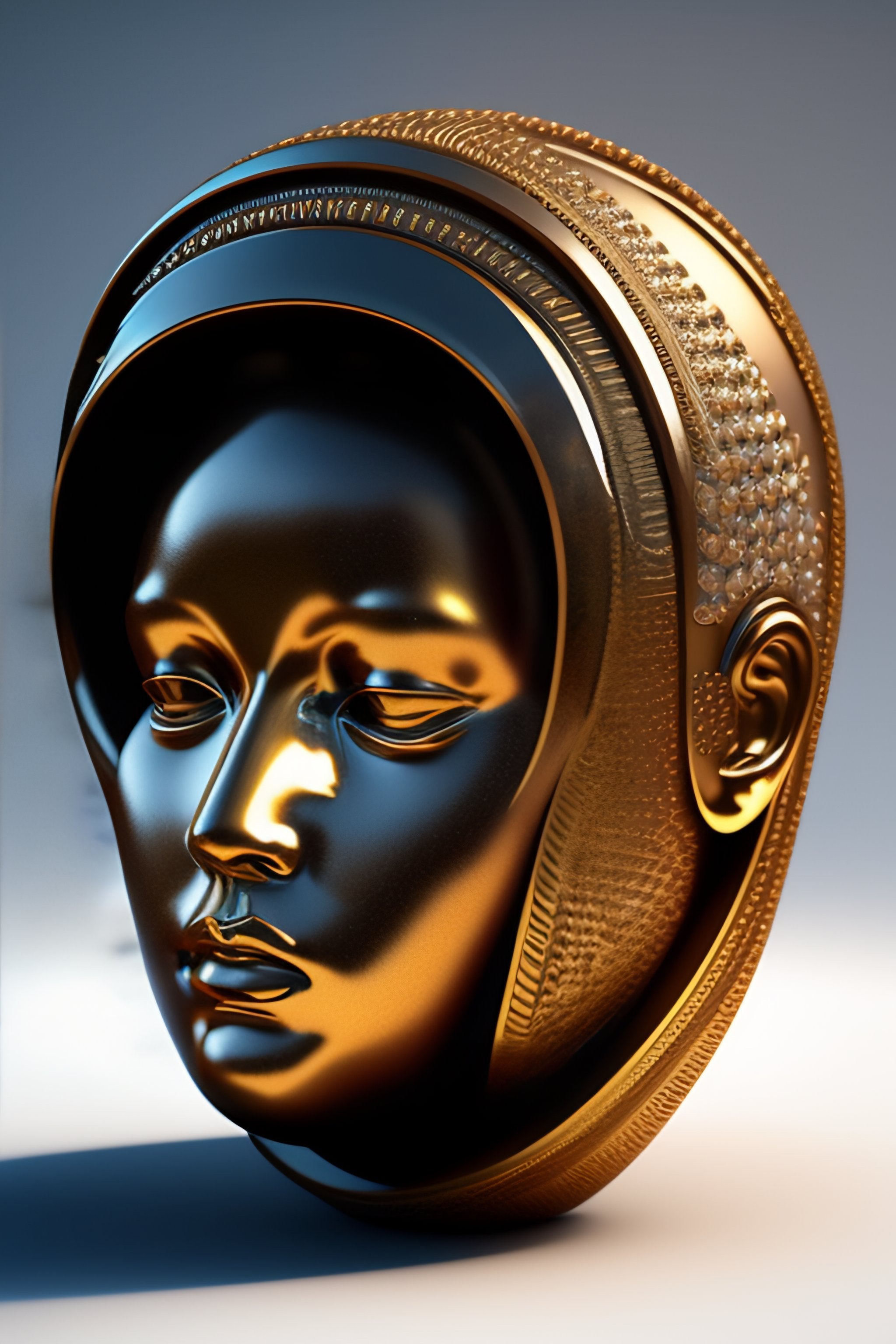 Lexica - Human head representing the year 2022 in a style roman