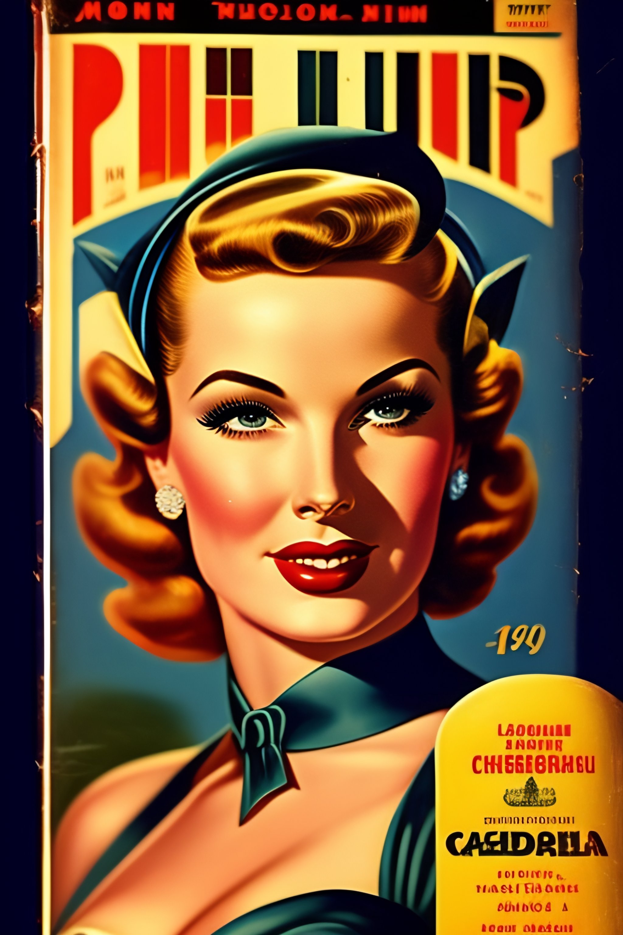 Lexica - 1940's Pulp magazine cover