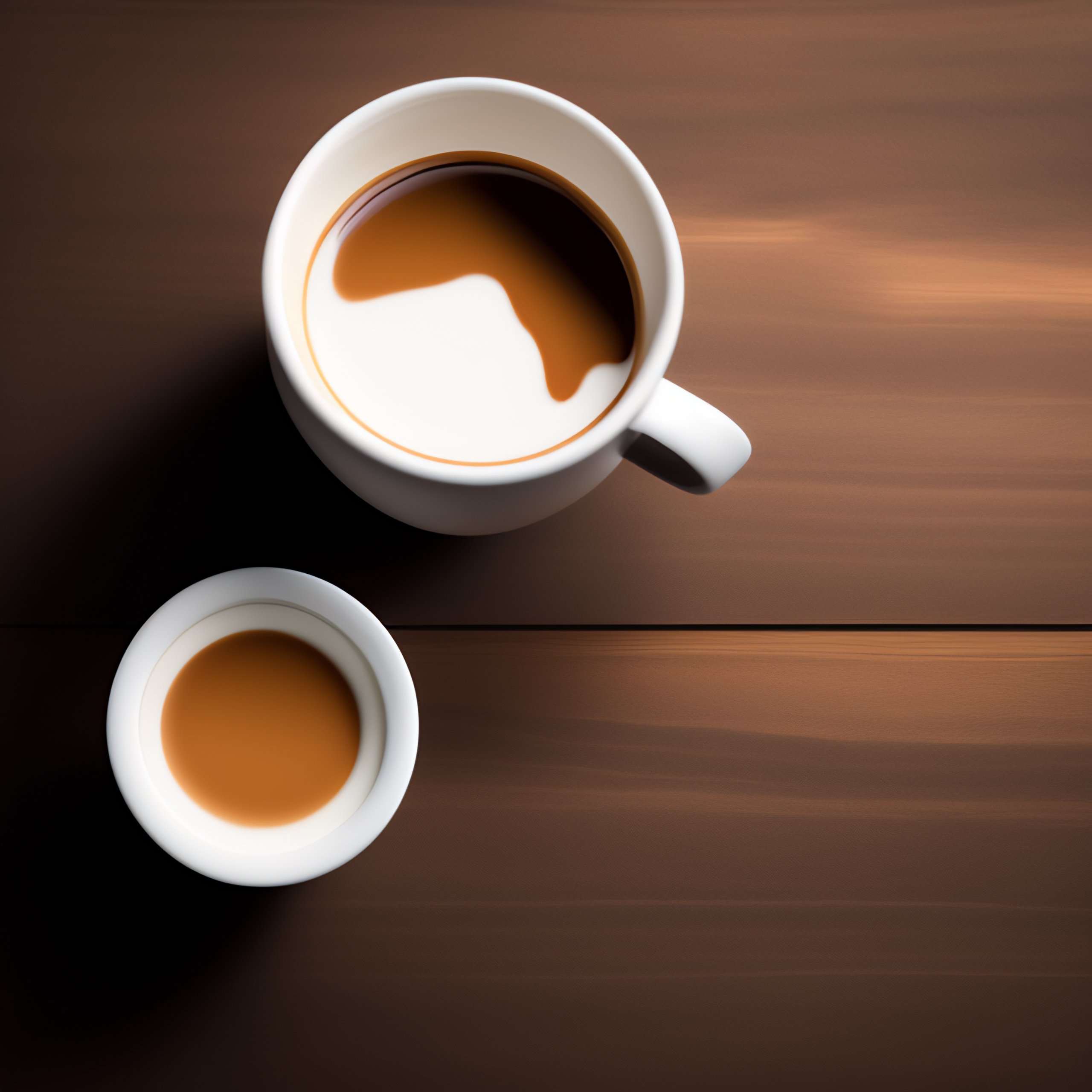 Lexica Create a white backdrop for coffee product images with the top