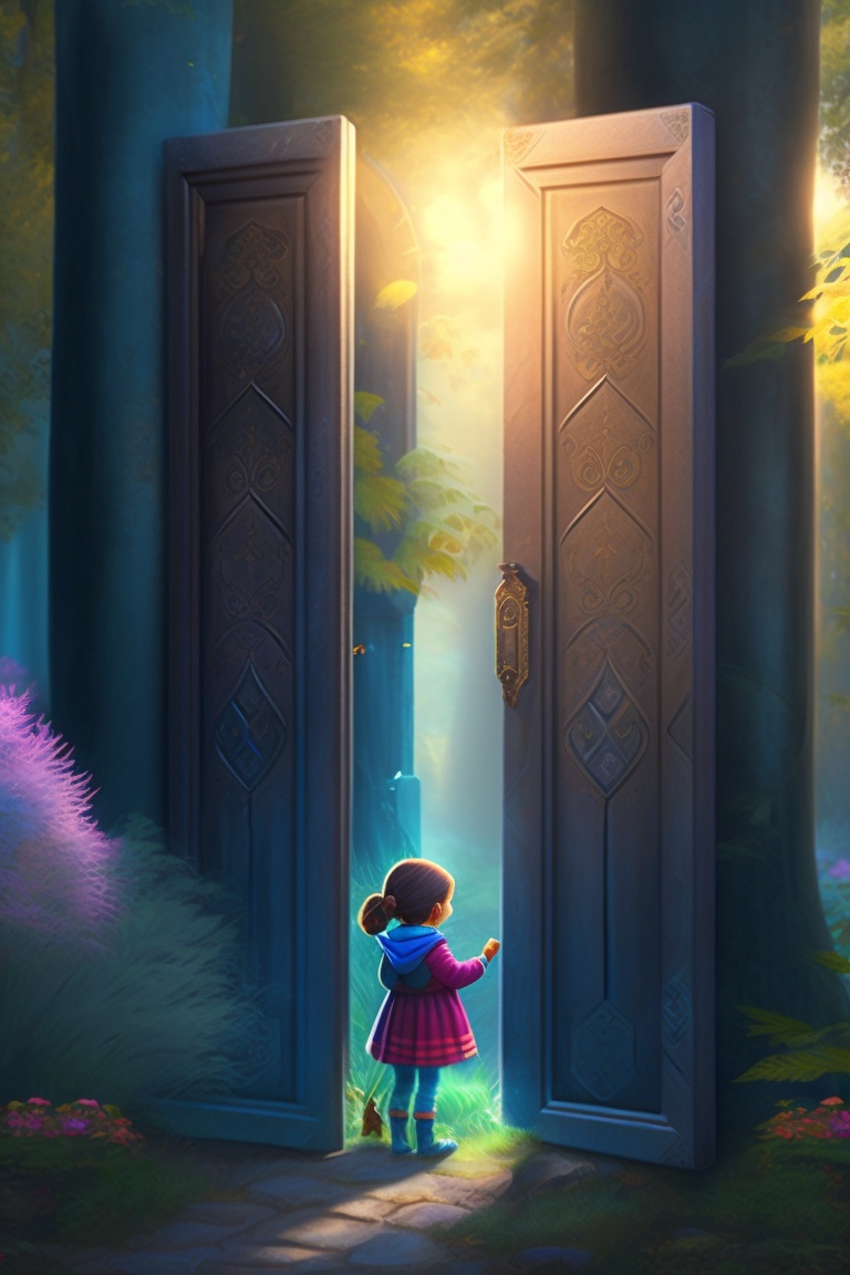 Lexica - In a bustling city, a young girl discovers a mysterious key ...