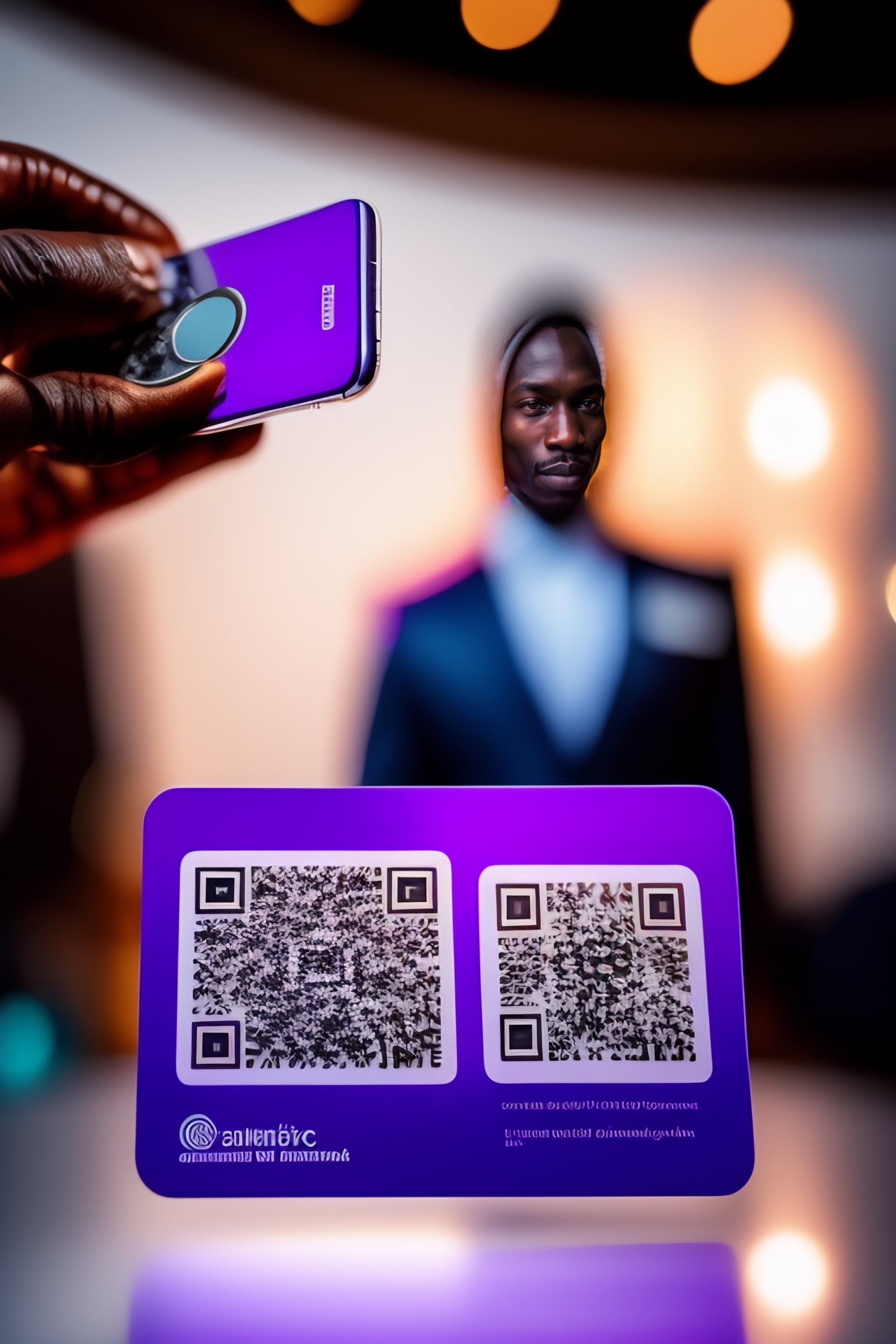 Lexica - An african entrepreneur happily tossing a paper business card ...