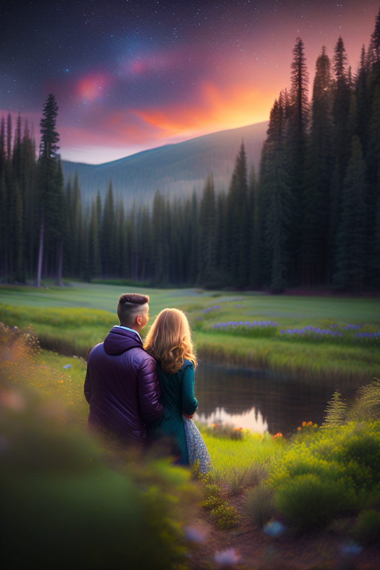 Lexica As Danny and Sammy take in the breathtaking beauty