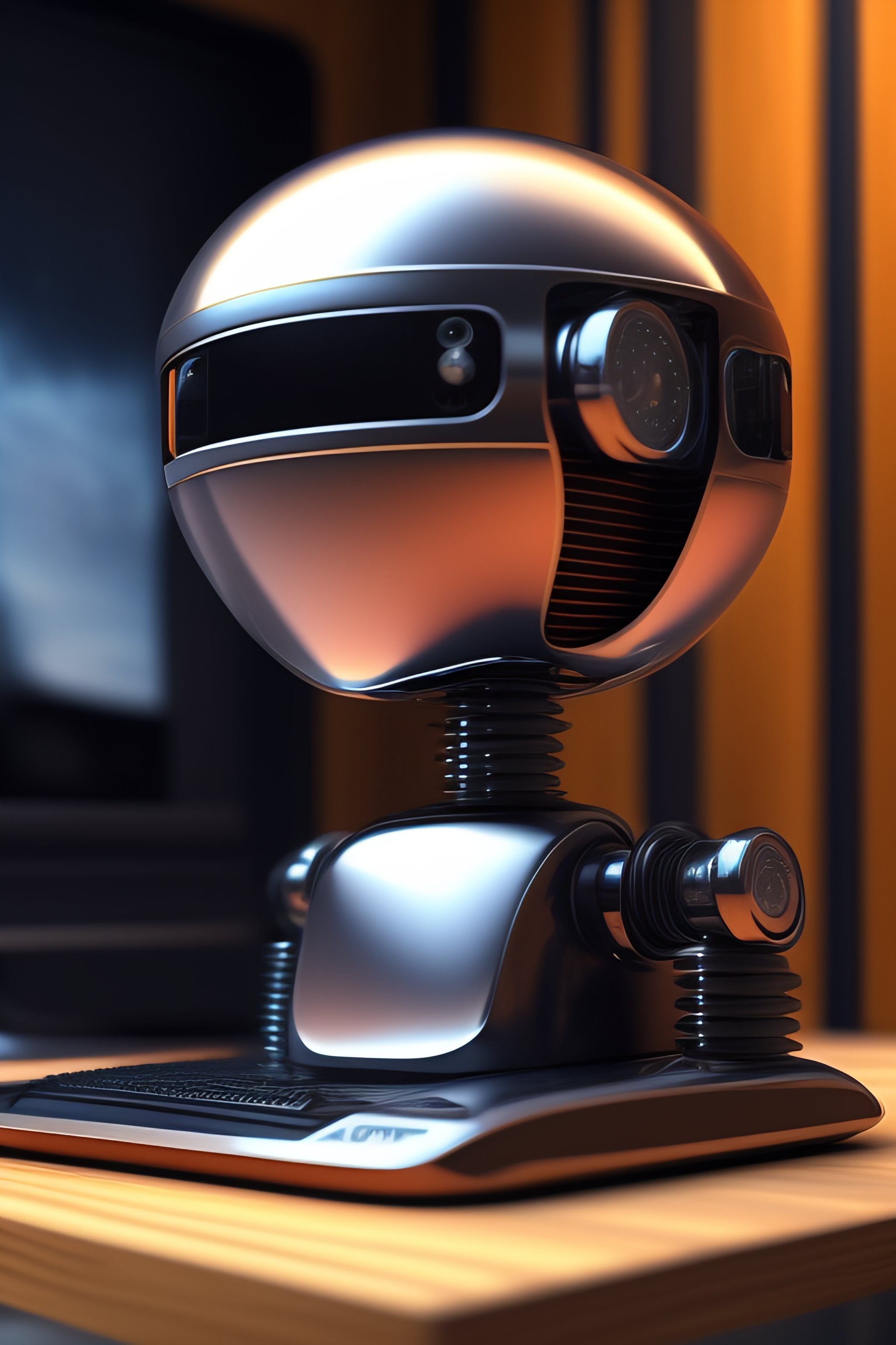 Lexica - Robot typing in computer realistc