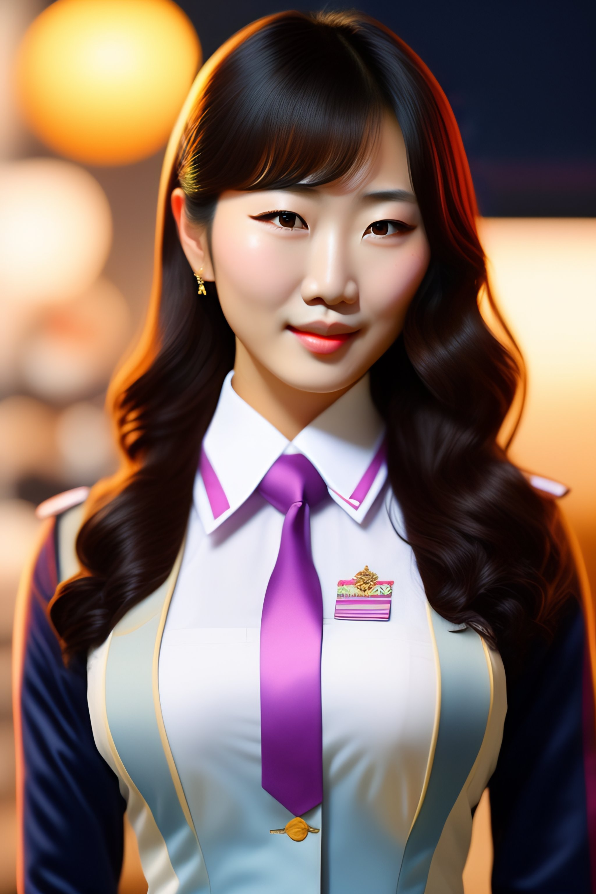 Lexica Japanese young cute student woman idol,Fcup,uniform