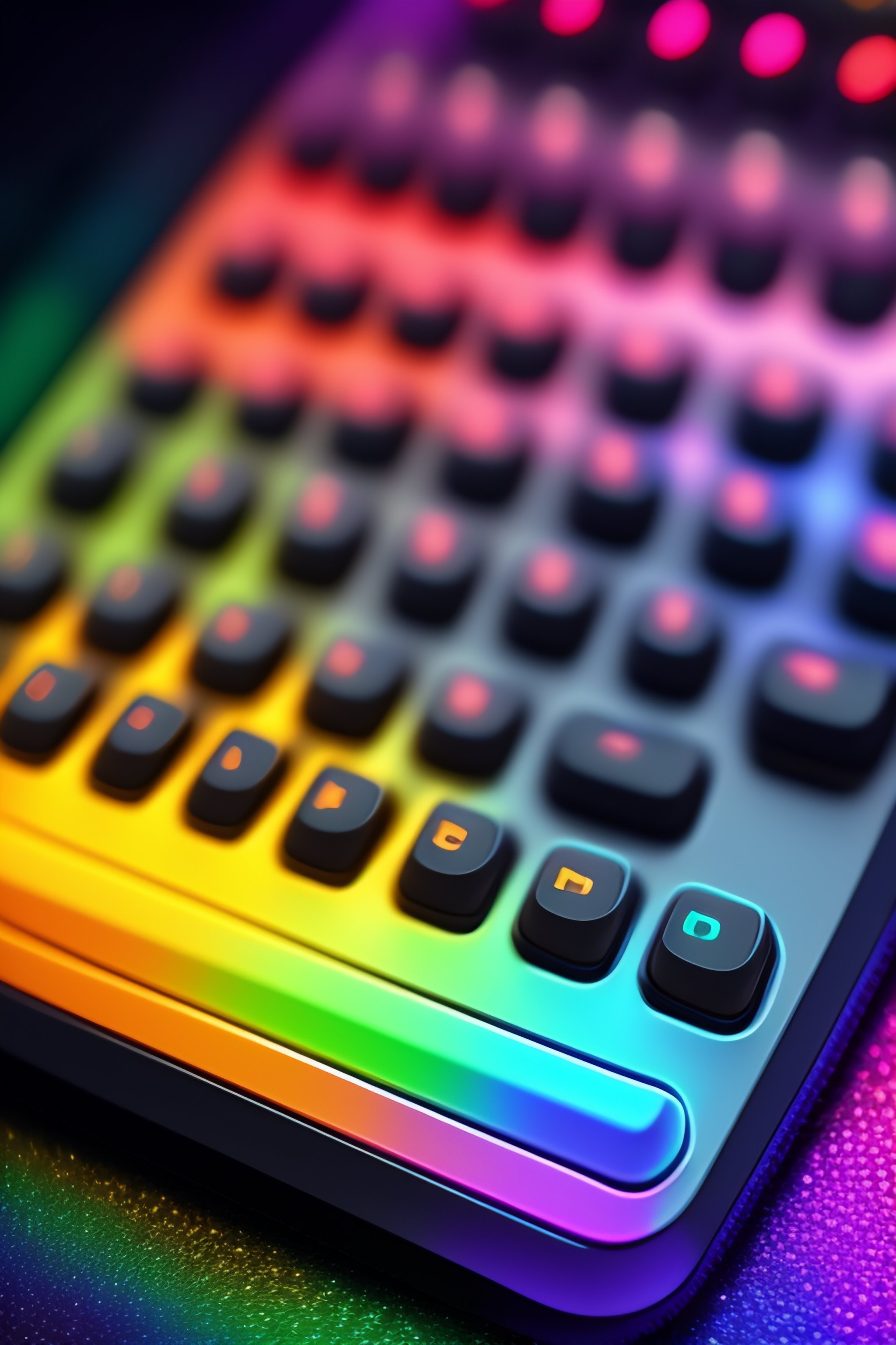 Lexica - Rainbow keyboard