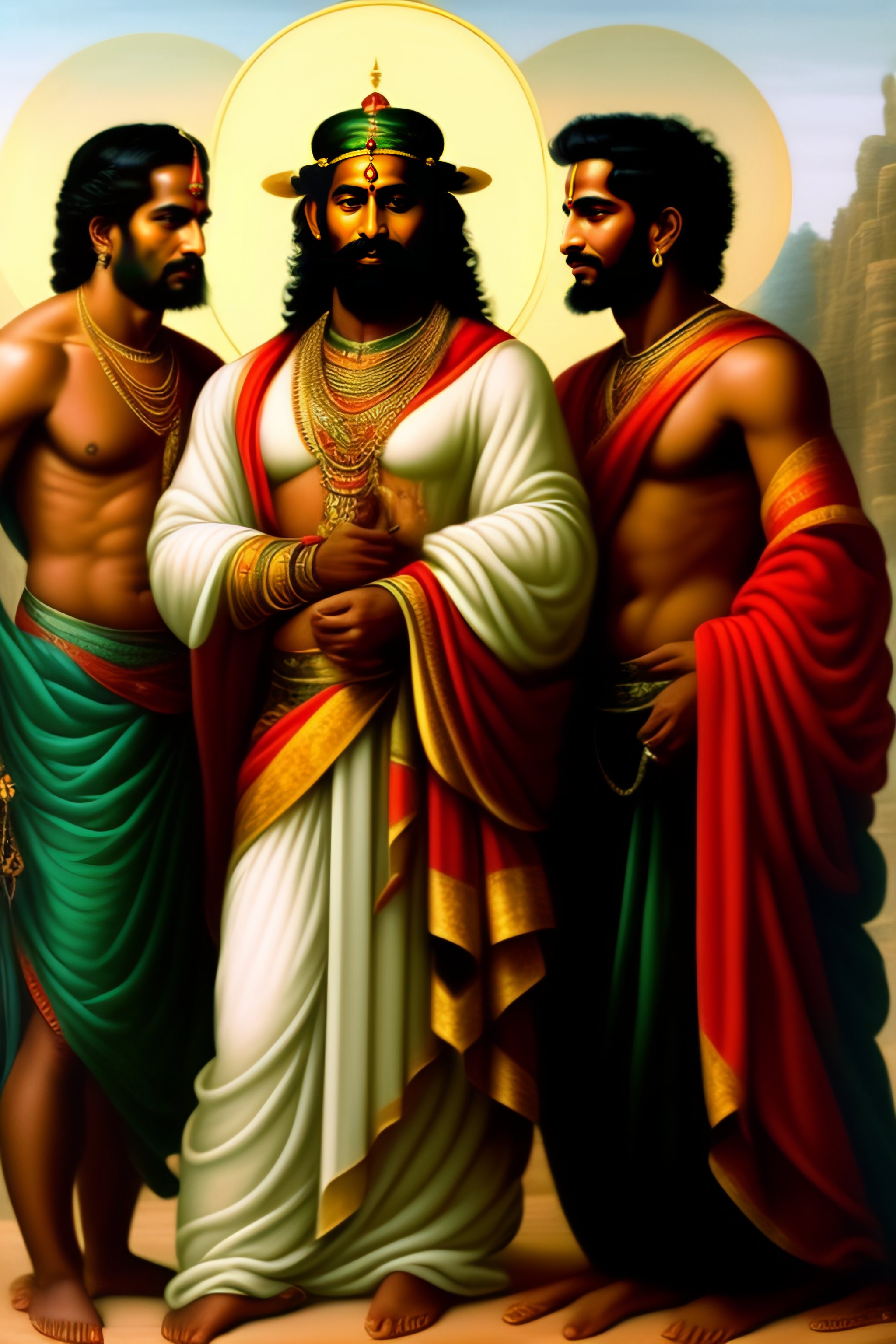 Lexica - Sage vidyarannya and his two disciples