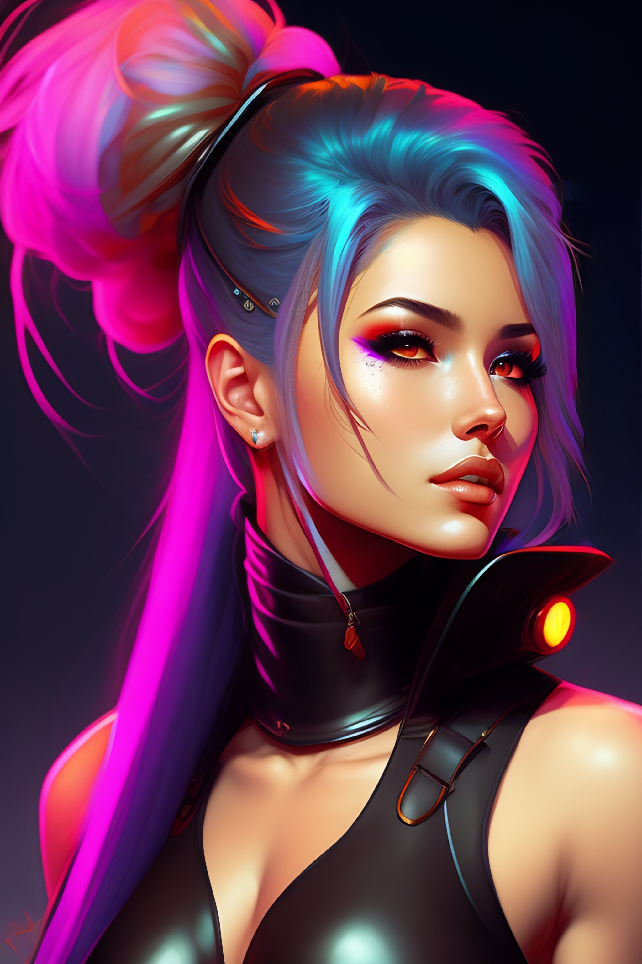 Lexica - [film grain],((artgerm)) style, marc brunet style,[[painterly ...