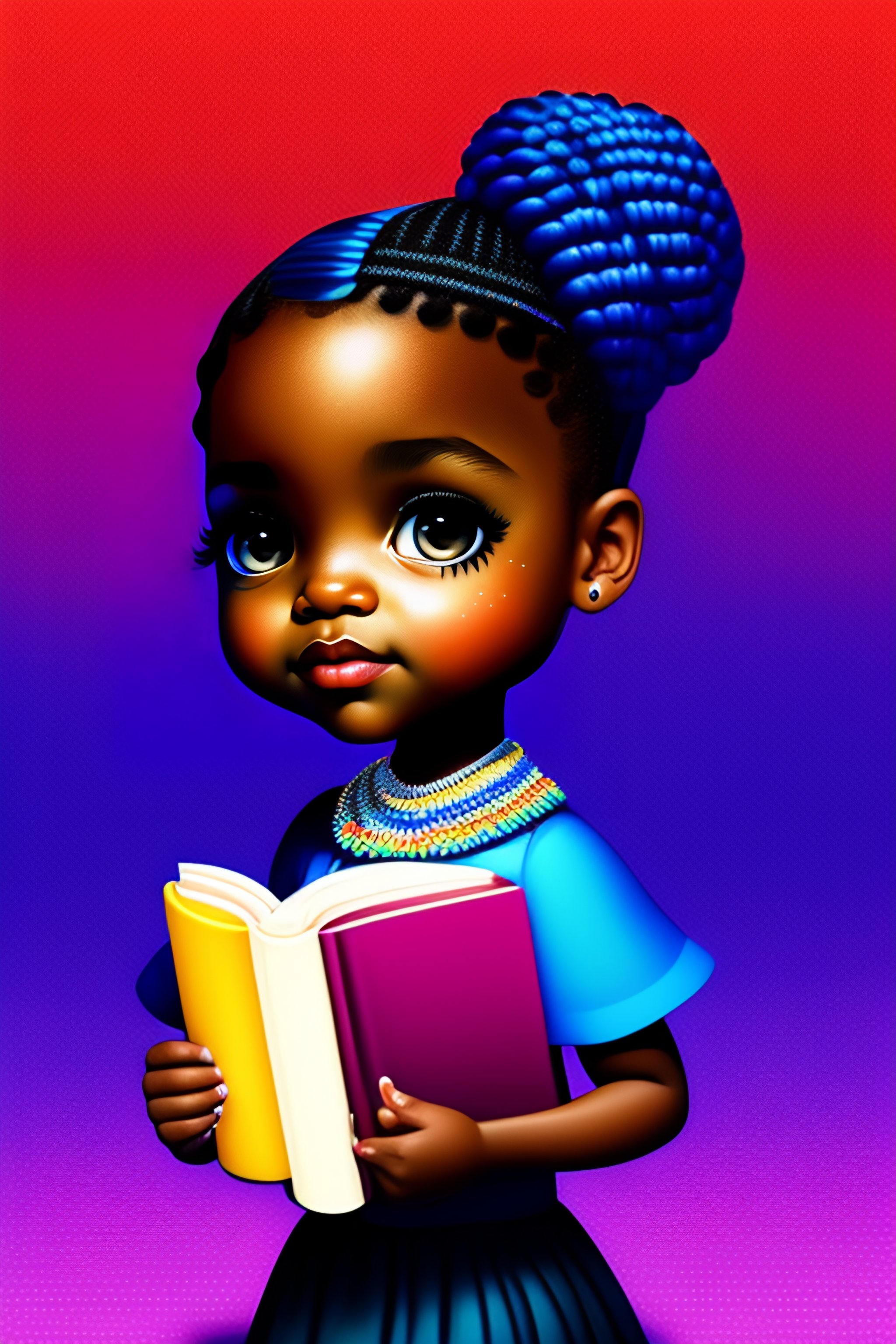 lexica-pop-art-beautiful-black-little-girl-pixar-with-braided-beaded