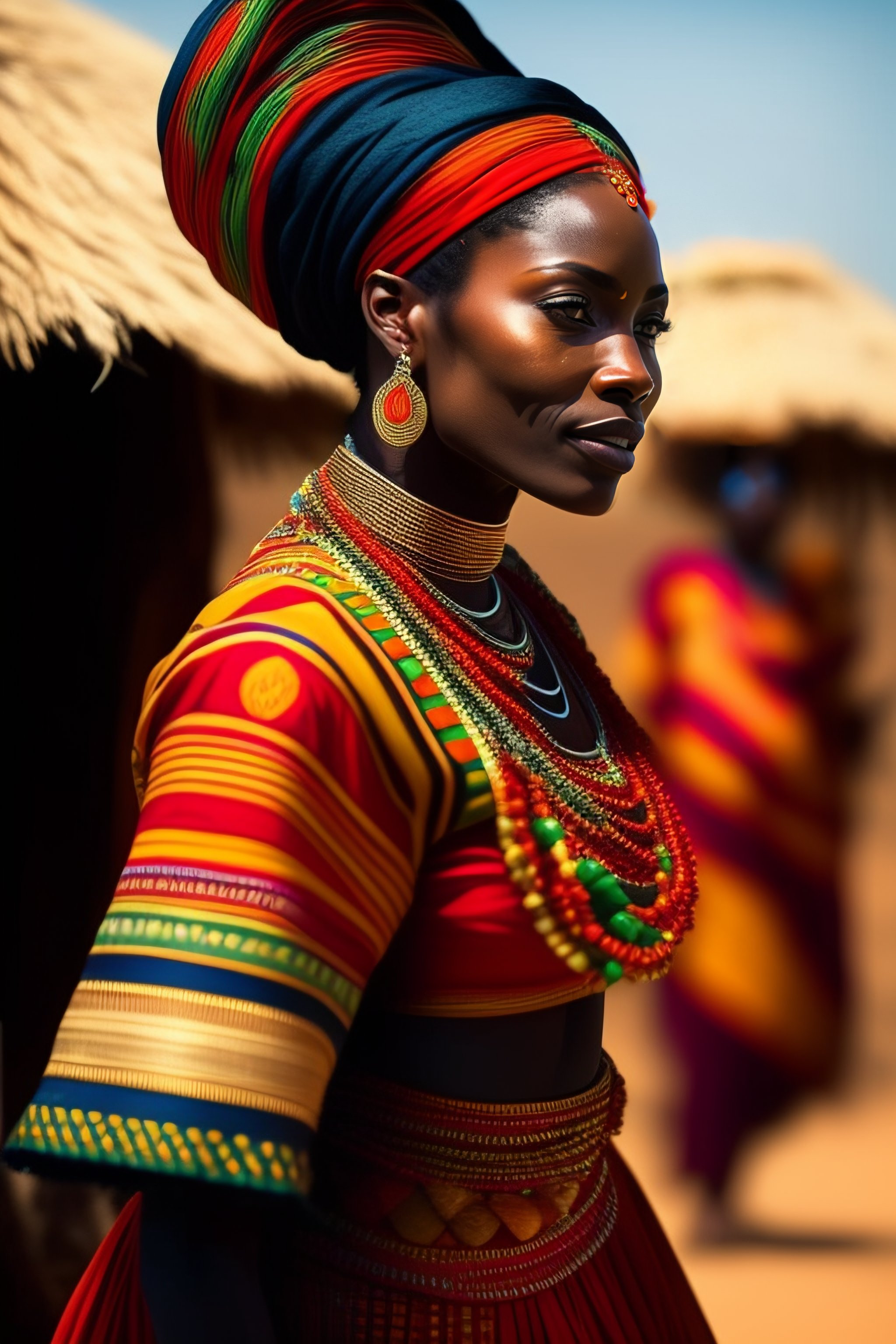 Traditional African Tribal Clothing