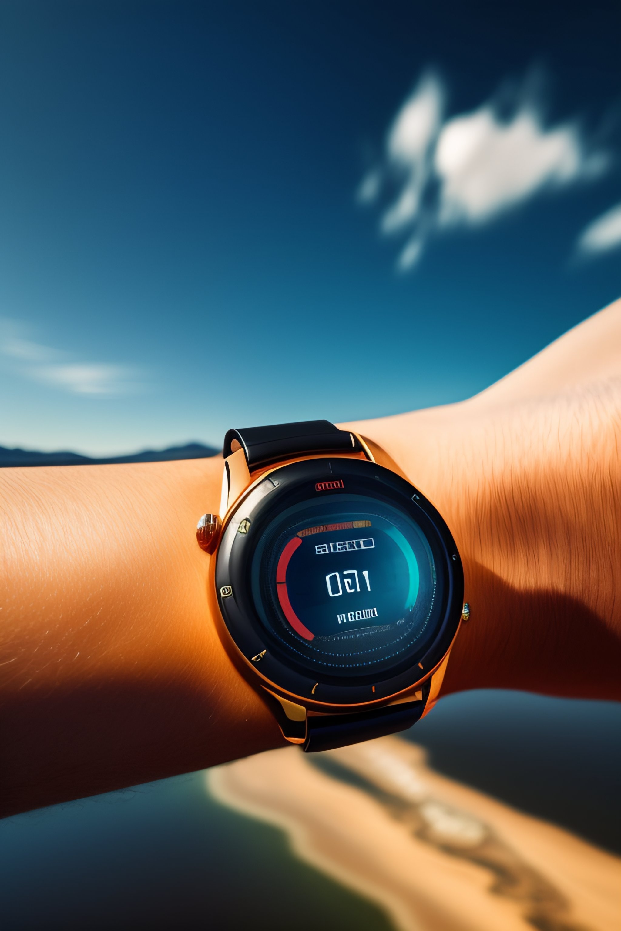 Lexica - Watch of the futur with gps system