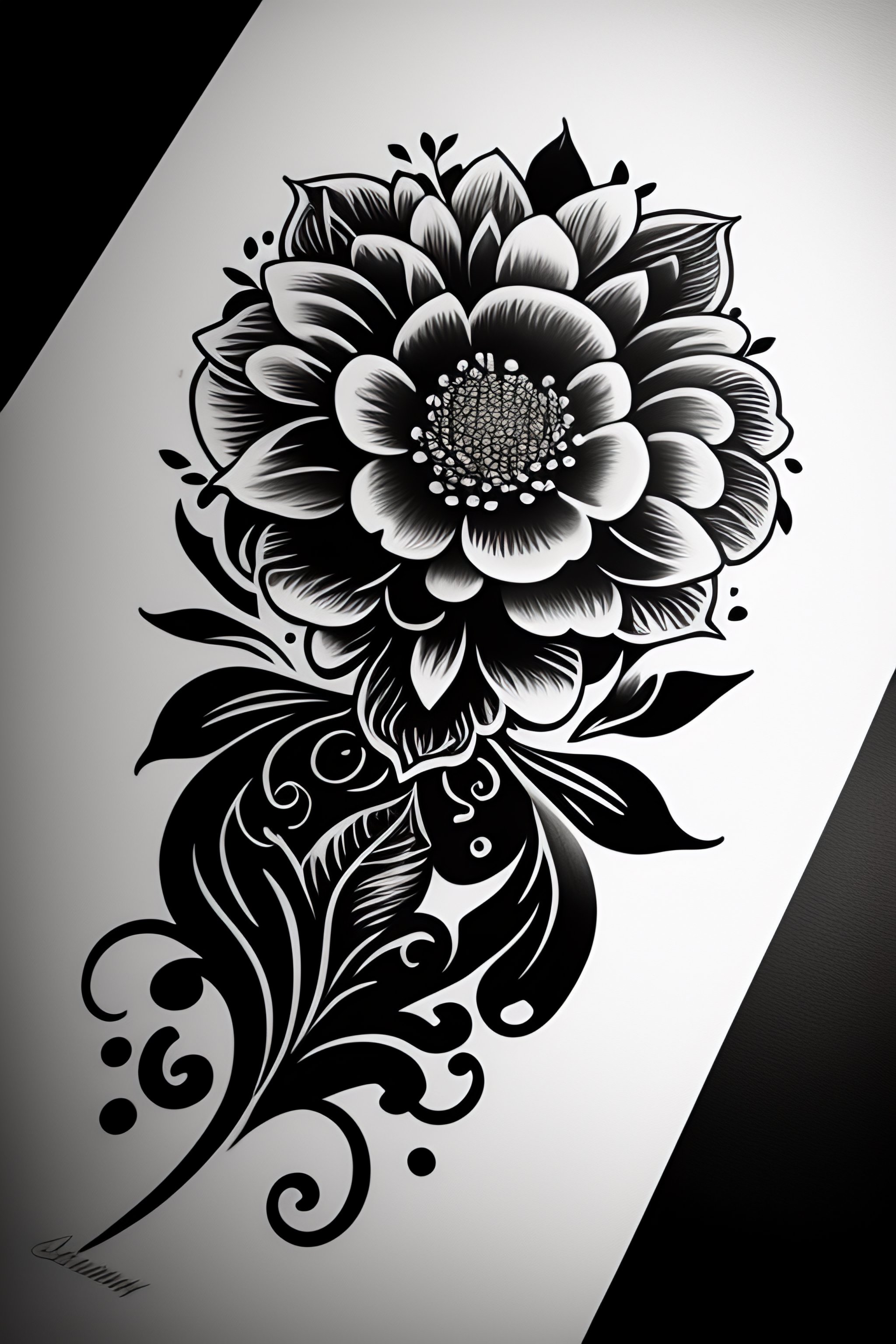 simple pen tattoo designs