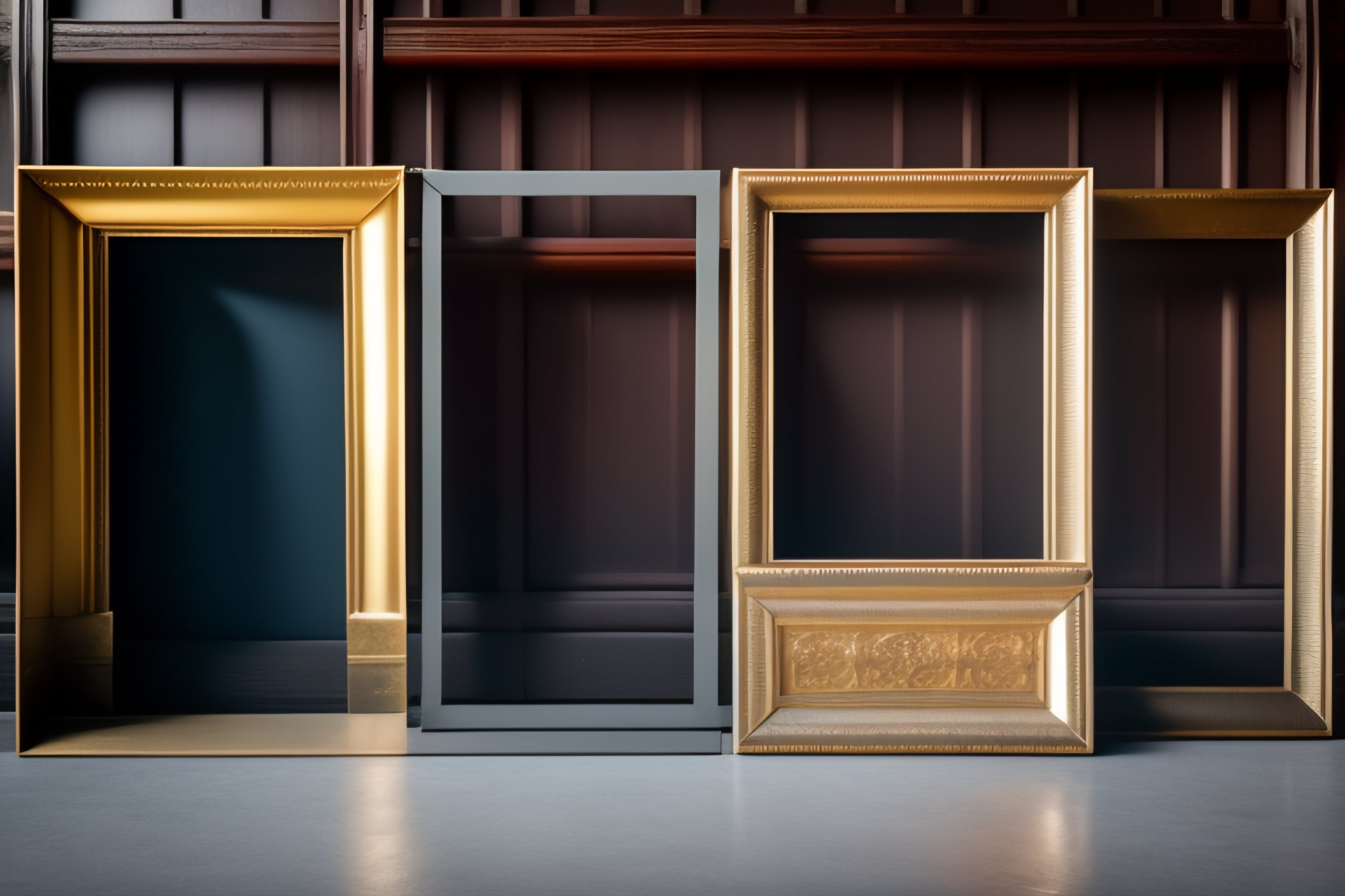 Lexica - Three empty frames