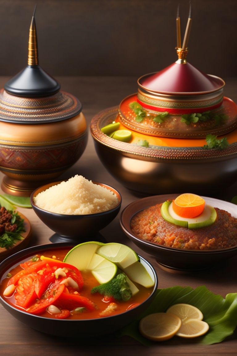 Lexica - Mixed food tradiccional of aztec, china and thailand
