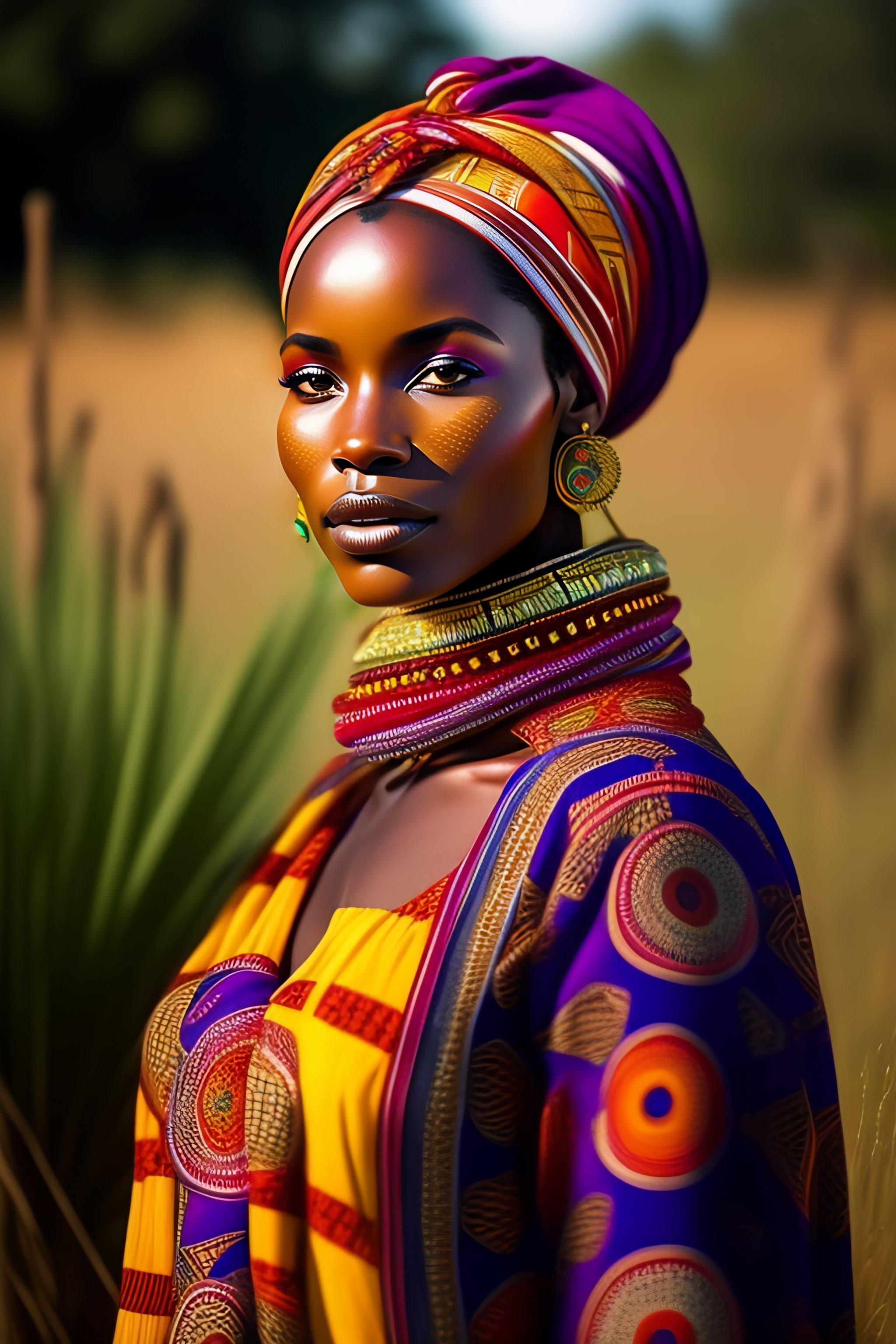 Traditional African Woman